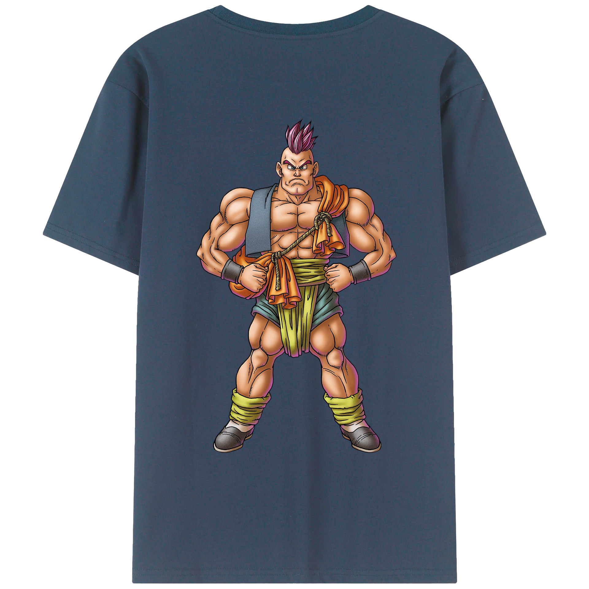 （画像用） ドラゴンクエスト Doragon Kuesuto Dragon Quest レディース半袖Tシャツ(バックプリント)