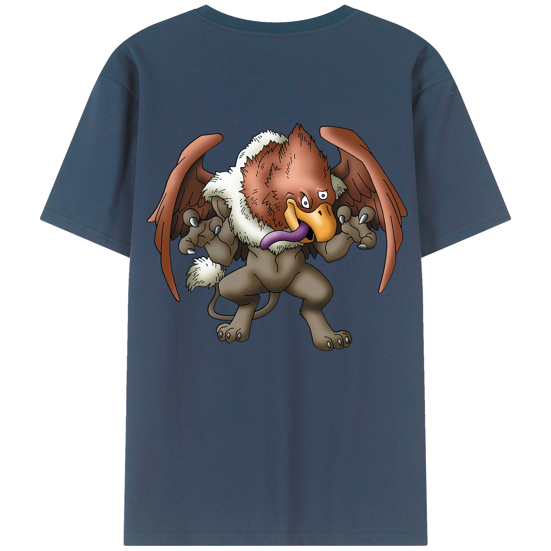 （画像用） ドラゴンクエスト Doragon Kuesuto Dragon Quest レディース半袖Tシャツ(バックプリント)