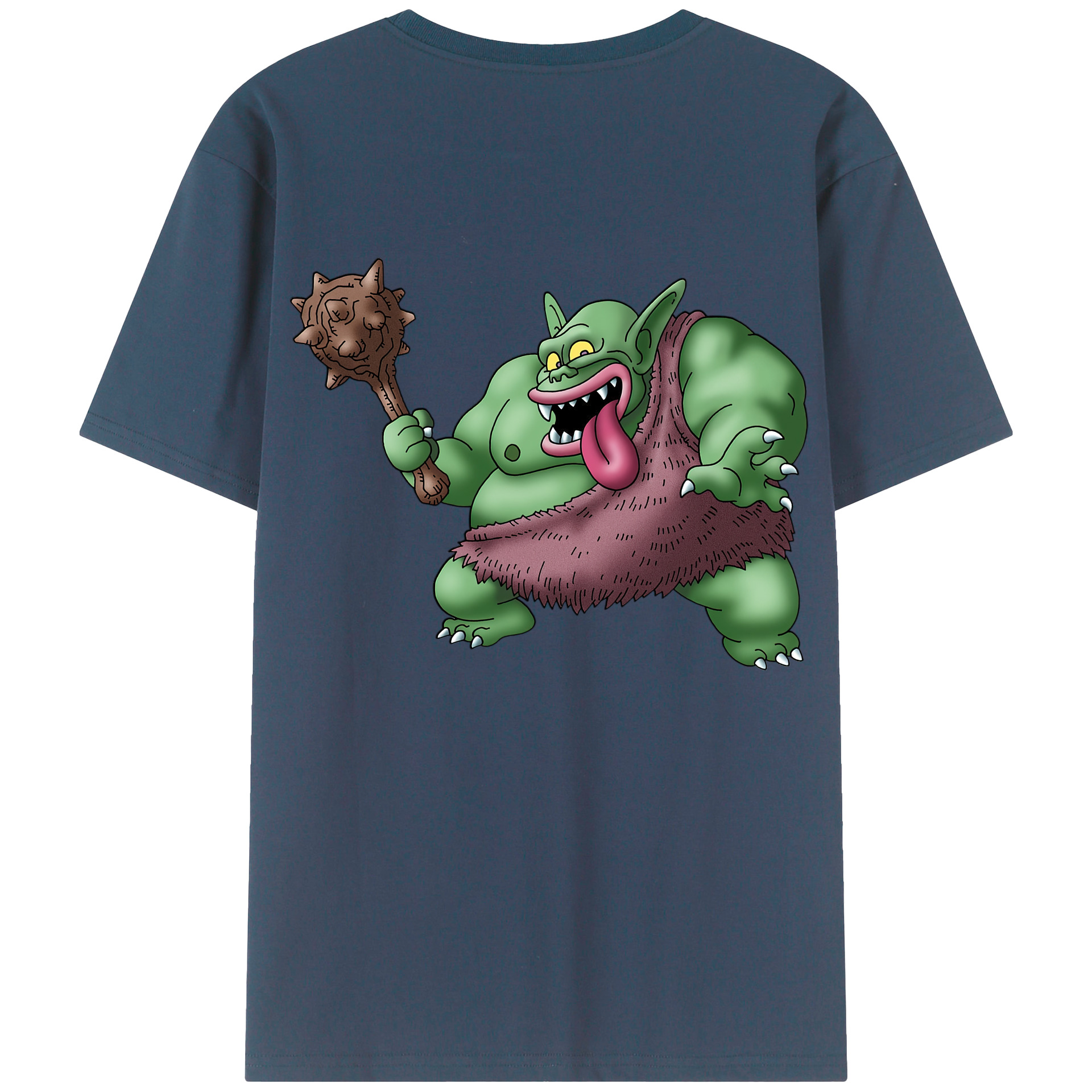 （画像用） ドラゴンクエスト Doragon Kuesuto Dragon Quest レディース半袖Tシャツ(バックプリント)