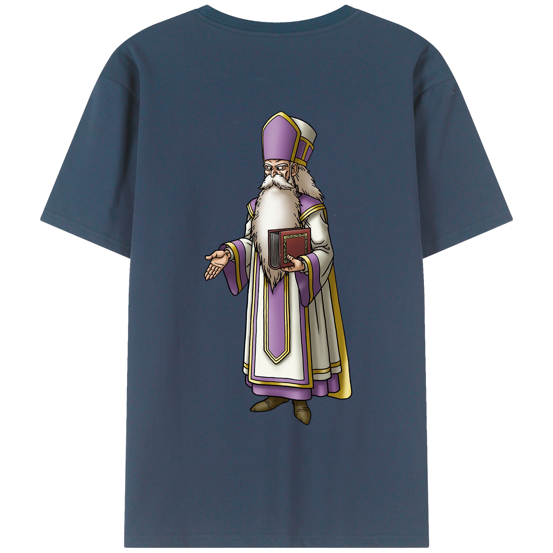 （画像用） ドラゴンクエスト Doragon Kuesuto Dragon Quest レディース半袖Tシャツ(バックプリント)