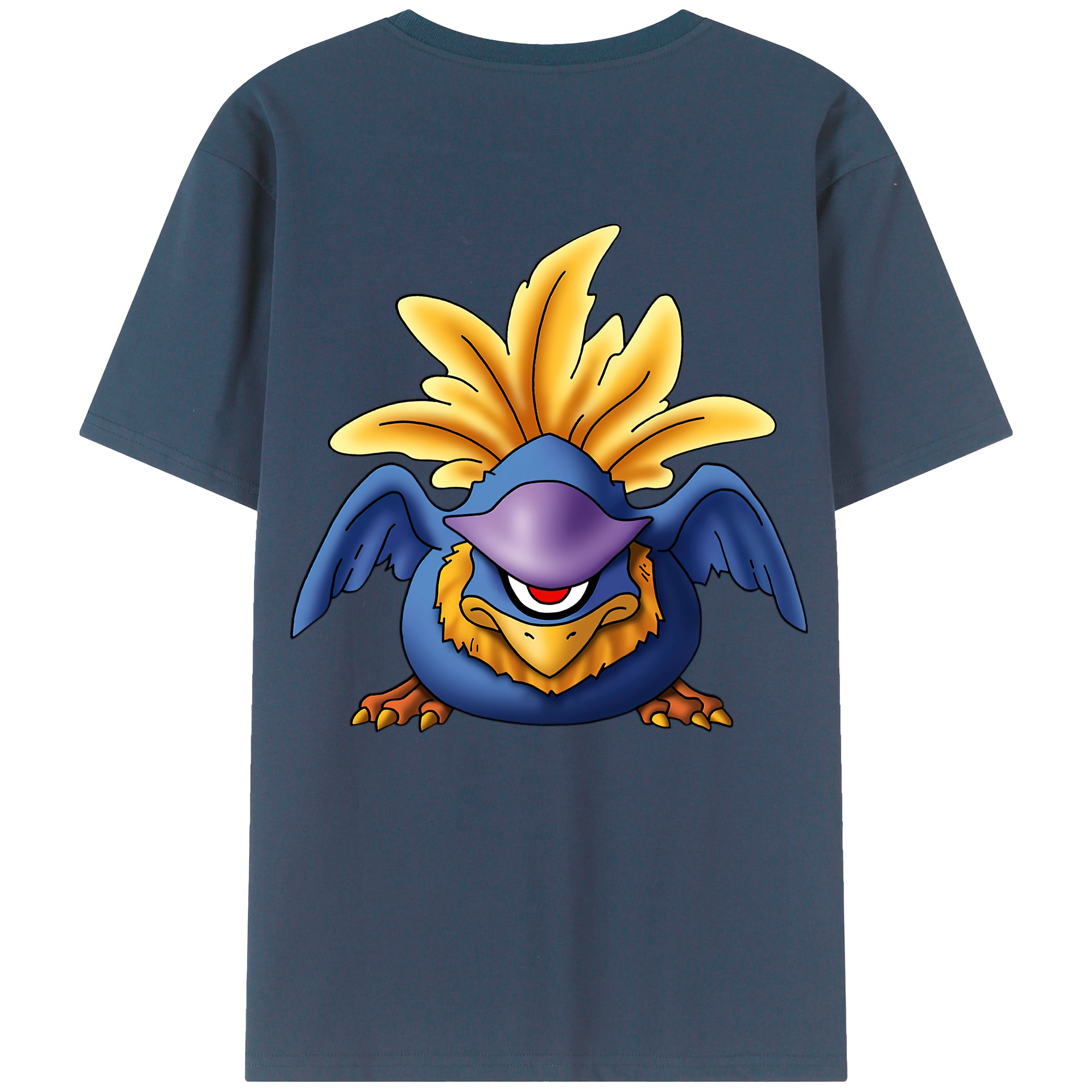 （画像用） ドラゴンクエスト Doragon Kuesuto Dragon Quest レディース半袖Tシャツ(バックプリント)