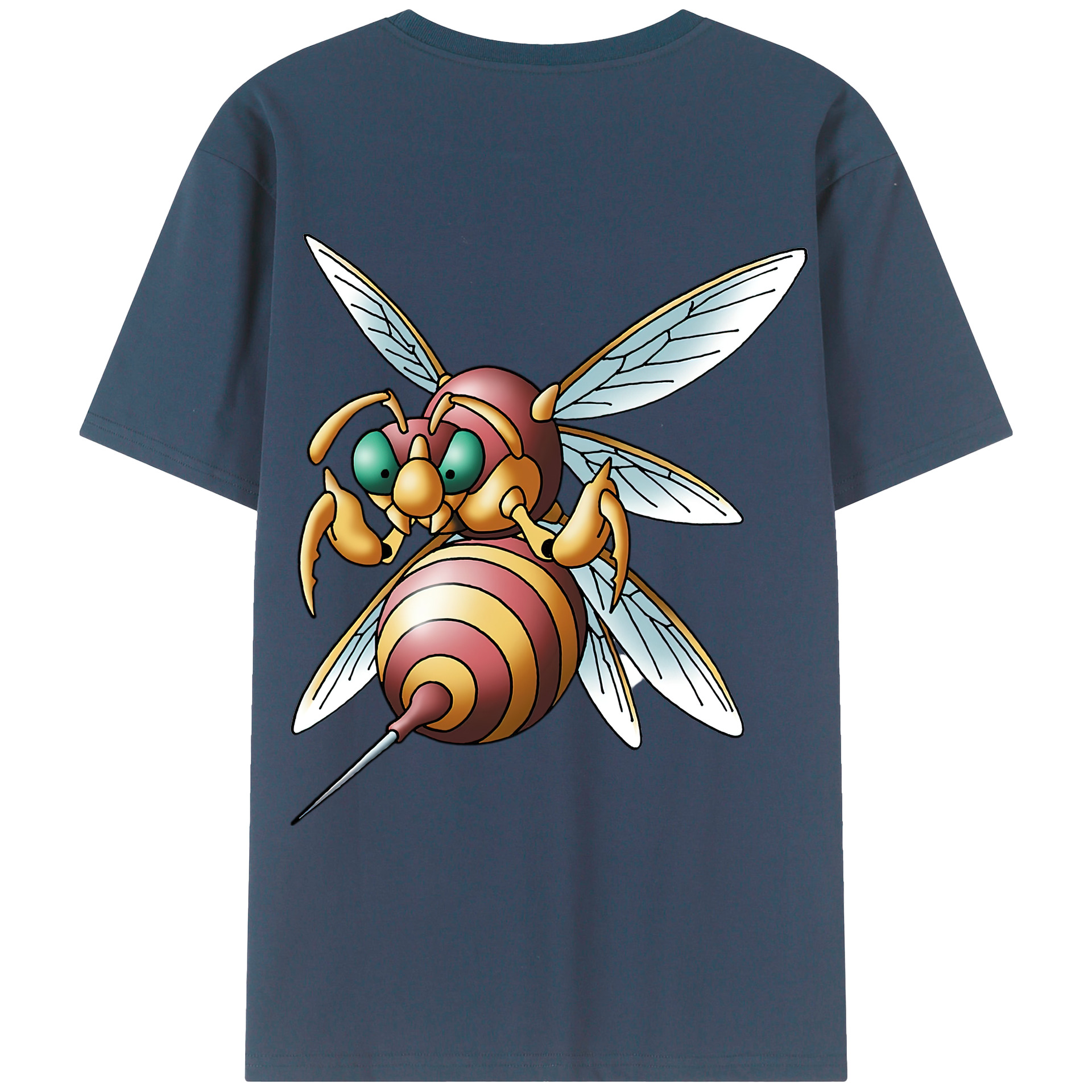 （画像用） ドラゴンクエスト Doragon Kuesuto Dragon Quest レディース半袖Tシャツ(バックプリント)