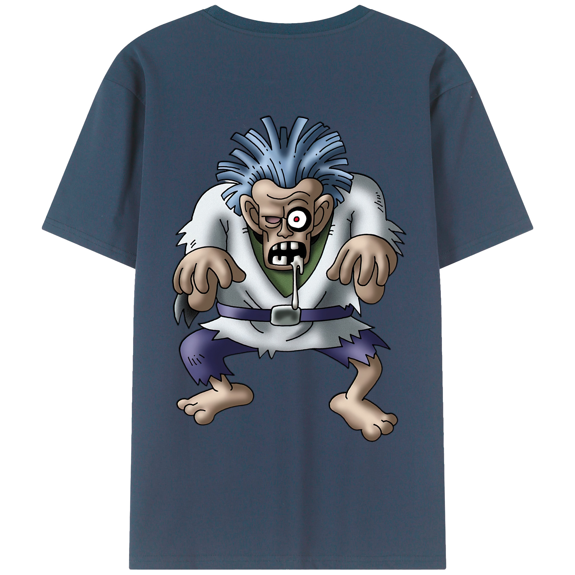 （画像用） ドラゴンクエスト Doragon Kuesuto Dragon Quest レディース半袖Tシャツ(バックプリント)