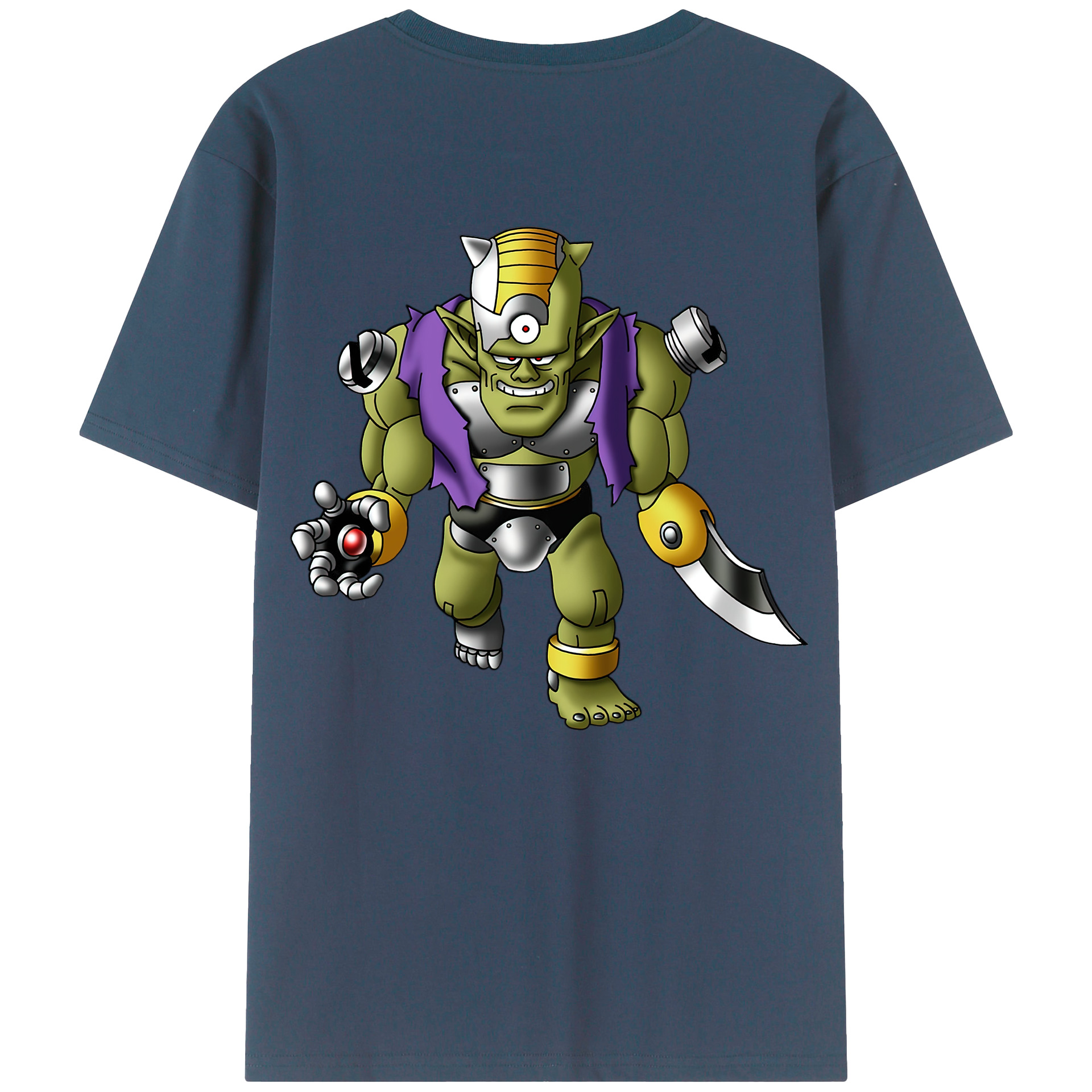 （画像用） ドラゴンクエスト Doragon Kuesuto Dragon Quest レディース半袖Tシャツ(バックプリント)