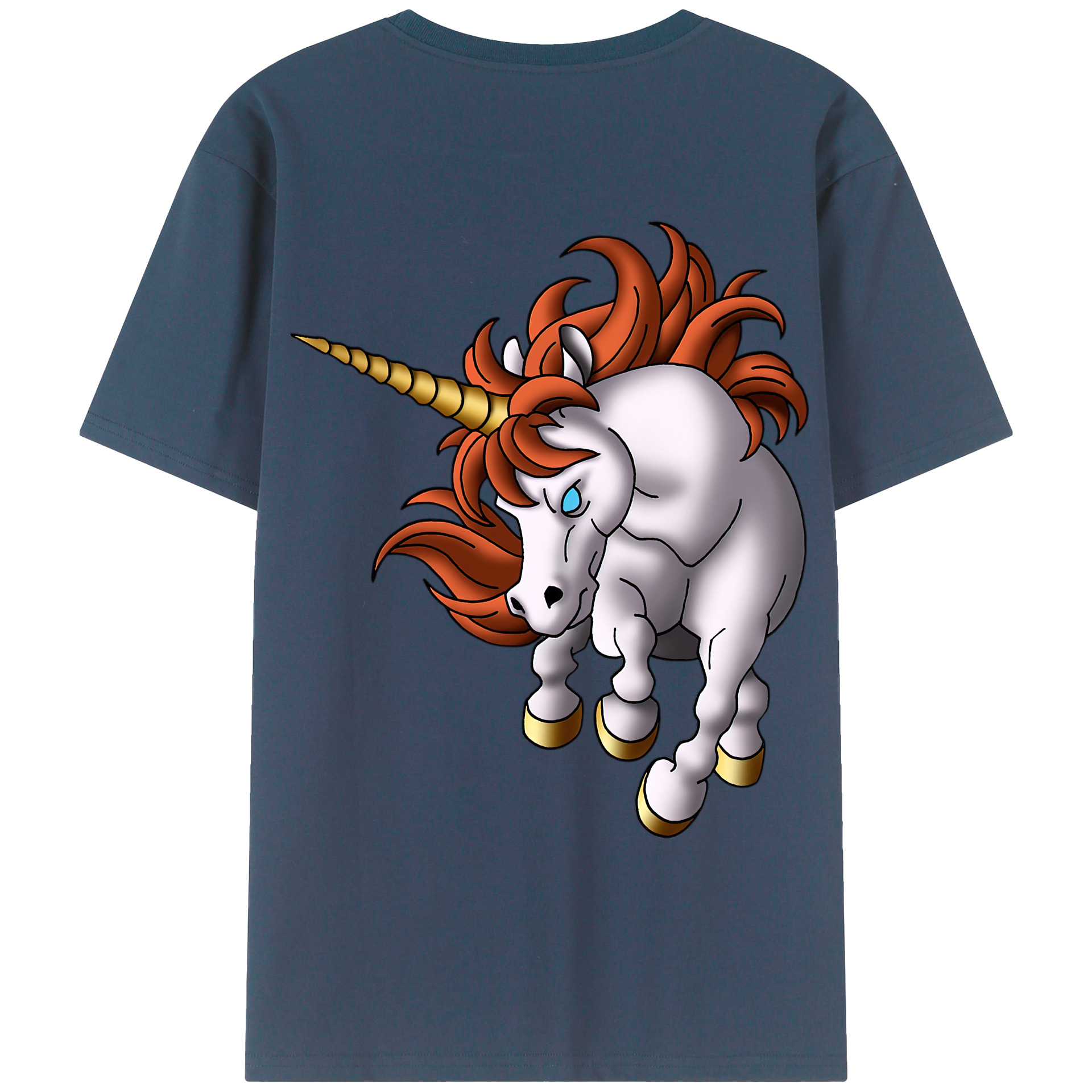 （画像用） ドラゴンクエスト Doragon Kuesuto Dragon Quest レディース半袖Tシャツ(バックプリント)