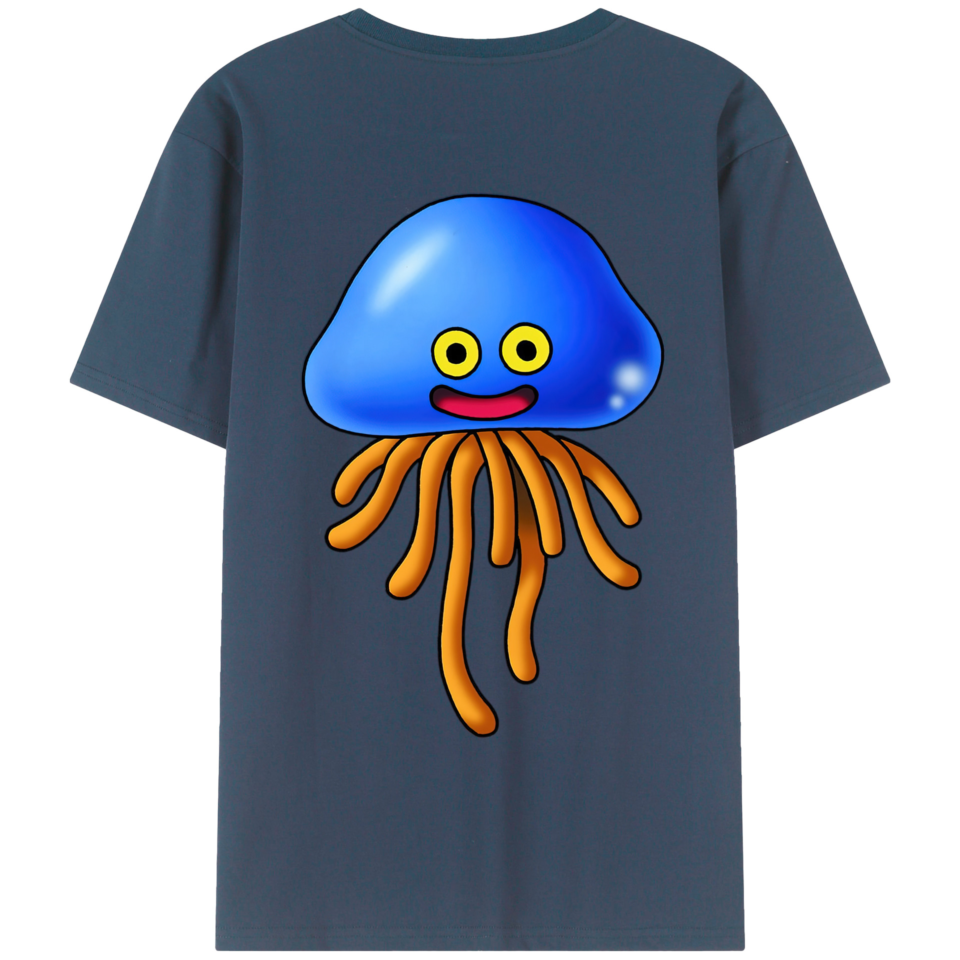 （画像用） ドラゴンクエスト Doragon Kuesuto Dragon Quest レディース半袖Tシャツ(バックプリント)
