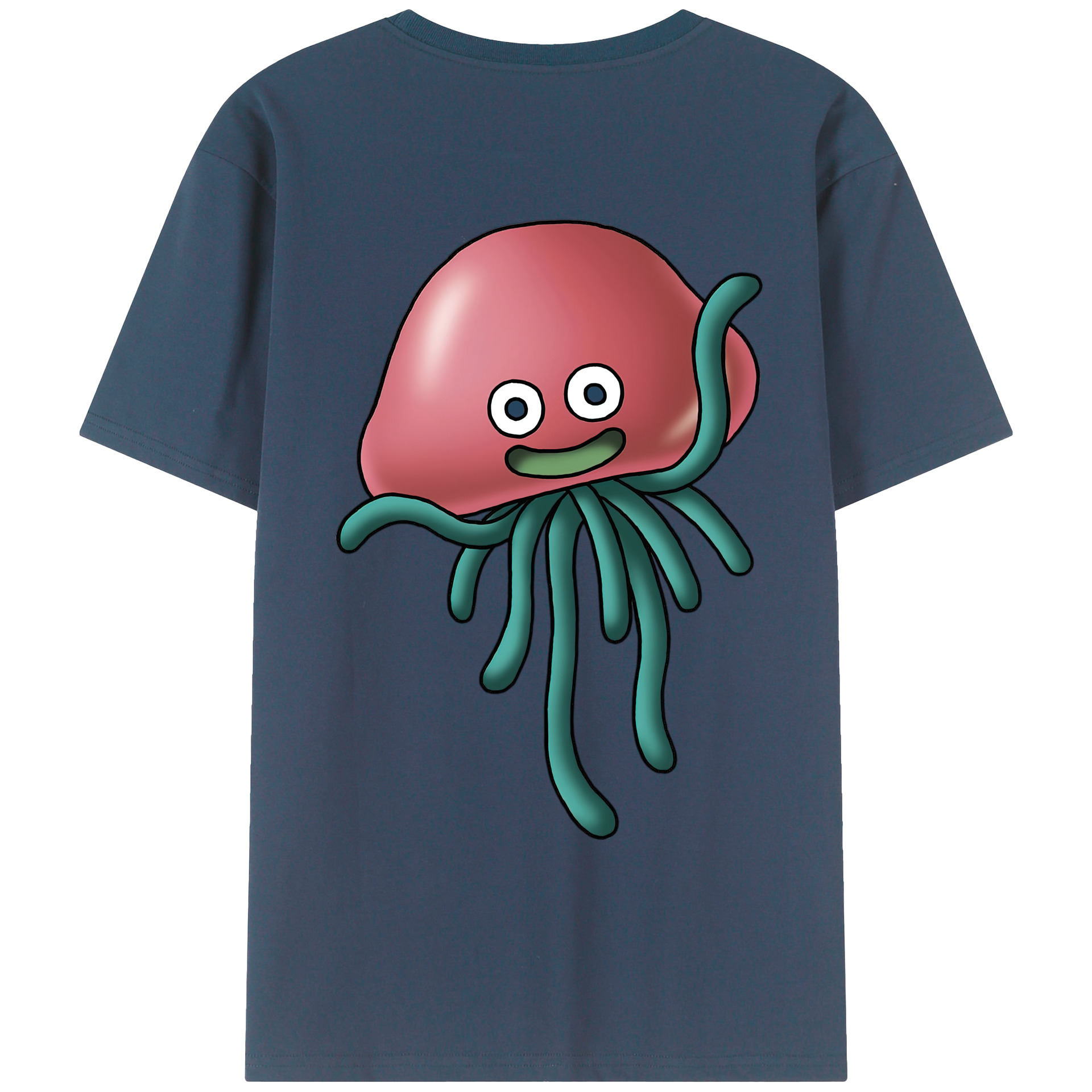 （画像用） ドラゴンクエスト Doragon Kuesuto Dragon Quest レディース半袖Tシャツ(バックプリント)