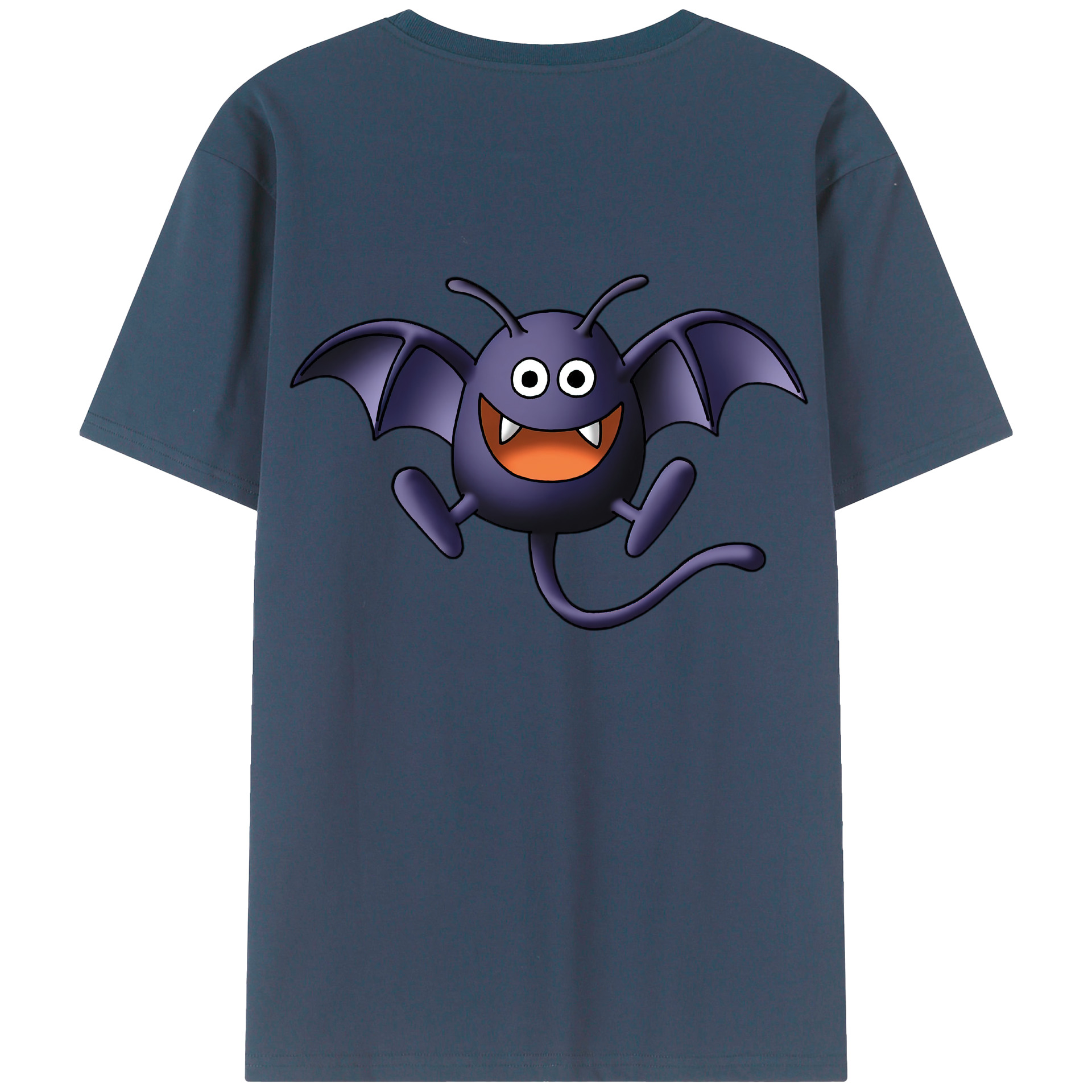 （画像用） ドラゴンクエスト Doragon Kuesuto Dragon Quest レディース半袖Tシャツ(バックプリント)