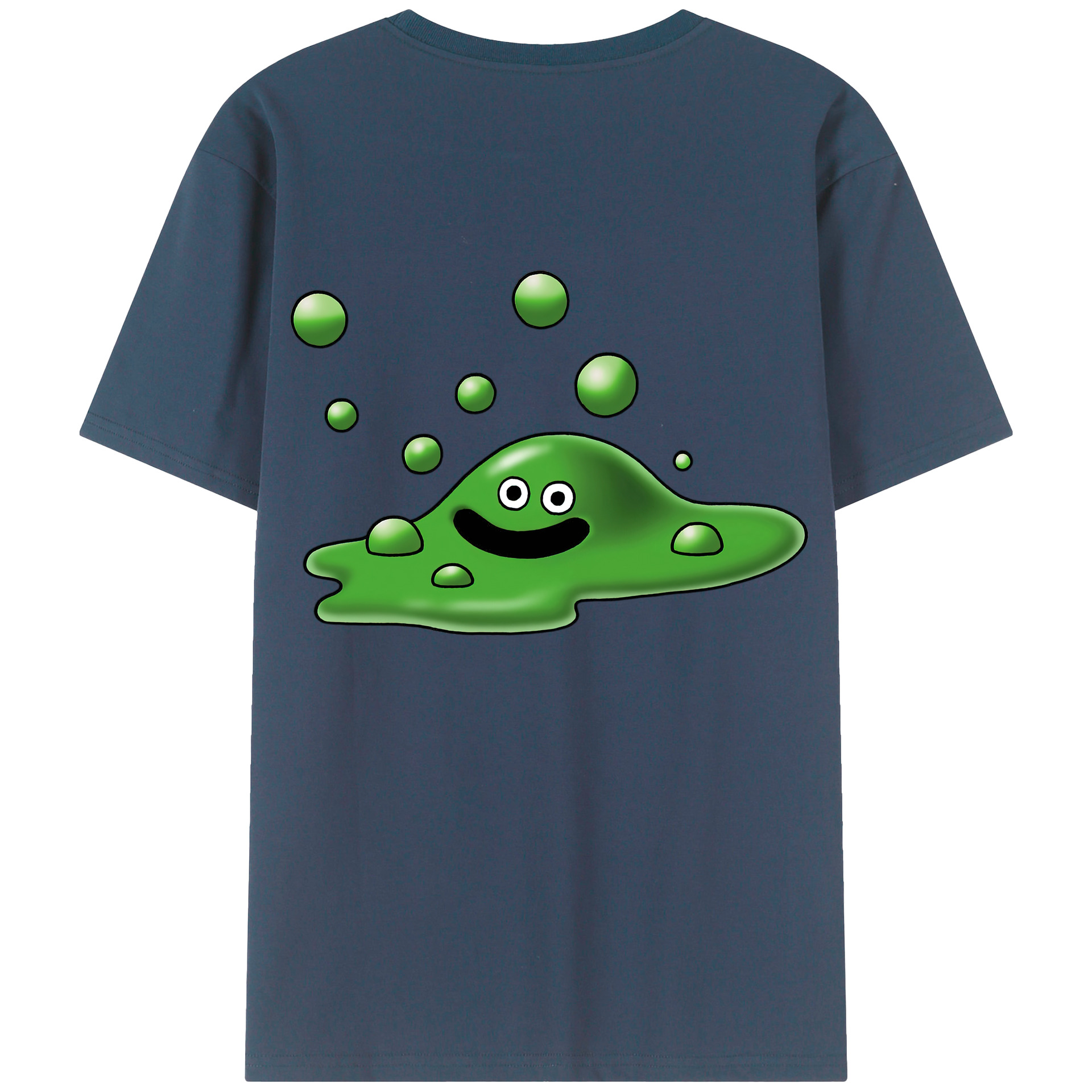 （画像用） ドラゴンクエスト Doragon Kuesuto Dragon Quest レディース半袖Tシャツ(バックプリント)