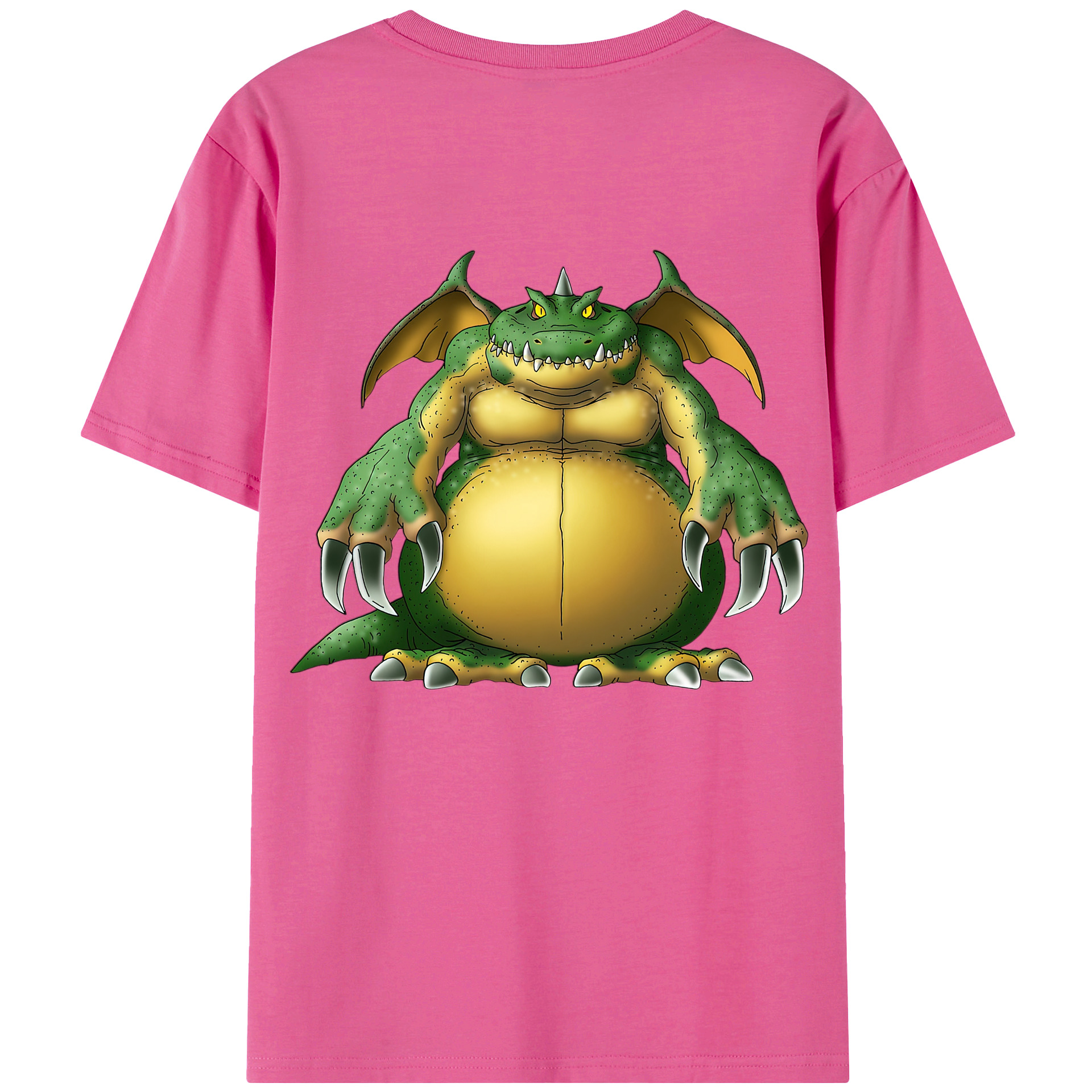 （画像用） ドラゴンクエスト Doragon Kuesuto Dragon Quest レディース半袖Tシャツ(バックプリント)