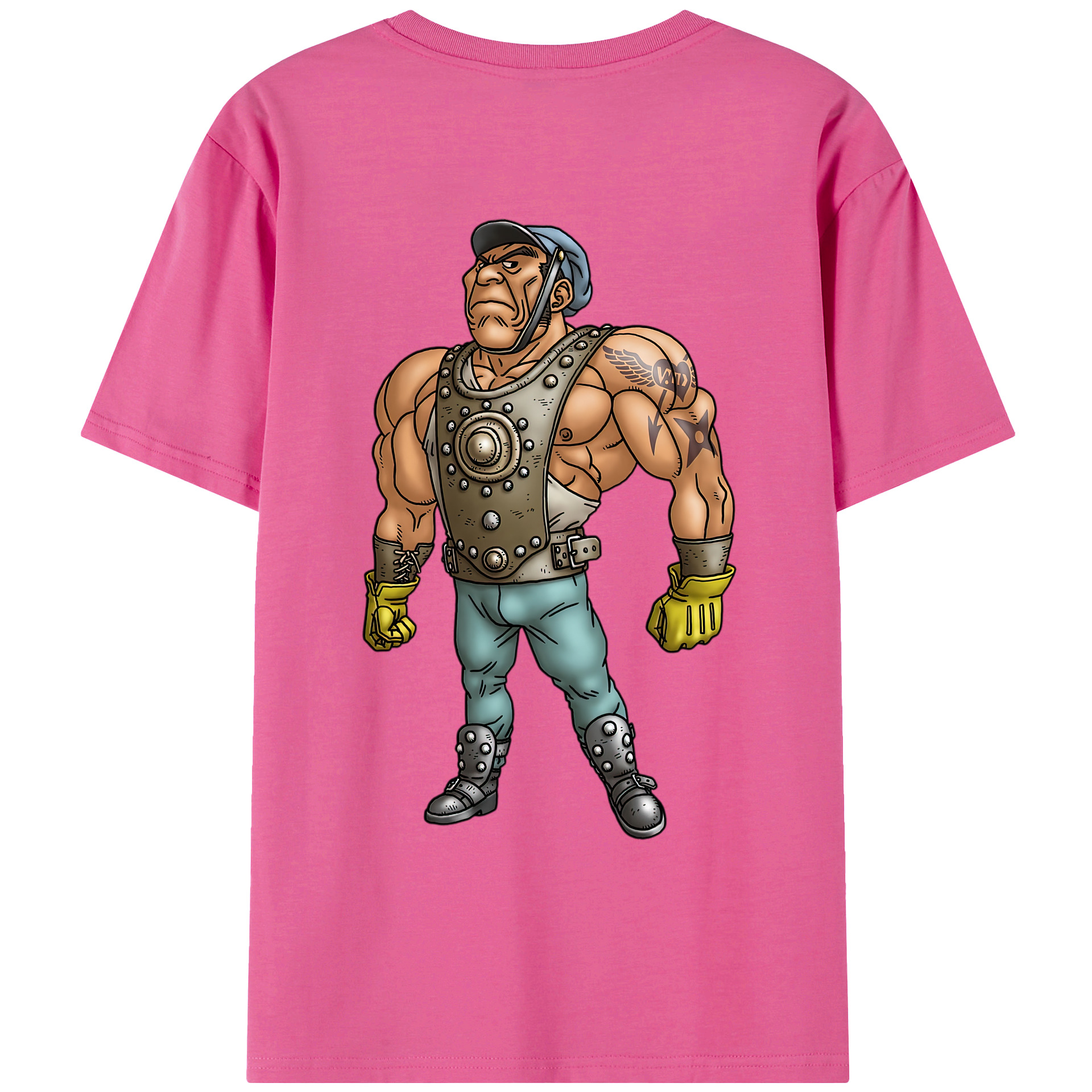 （画像用） ドラゴンクエスト Doragon Kuesuto Dragon Quest レディース半袖Tシャツ(バックプリント)