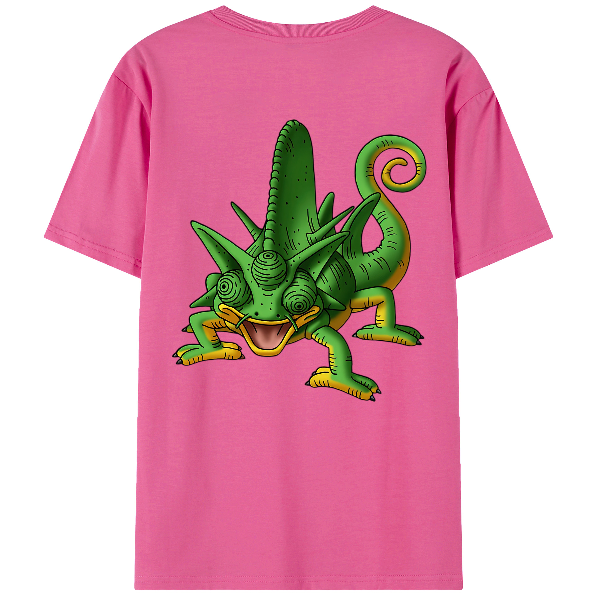 （画像用） ドラゴンクエスト Doragon Kuesuto Dragon Quest レディース半袖Tシャツ(バックプリント)