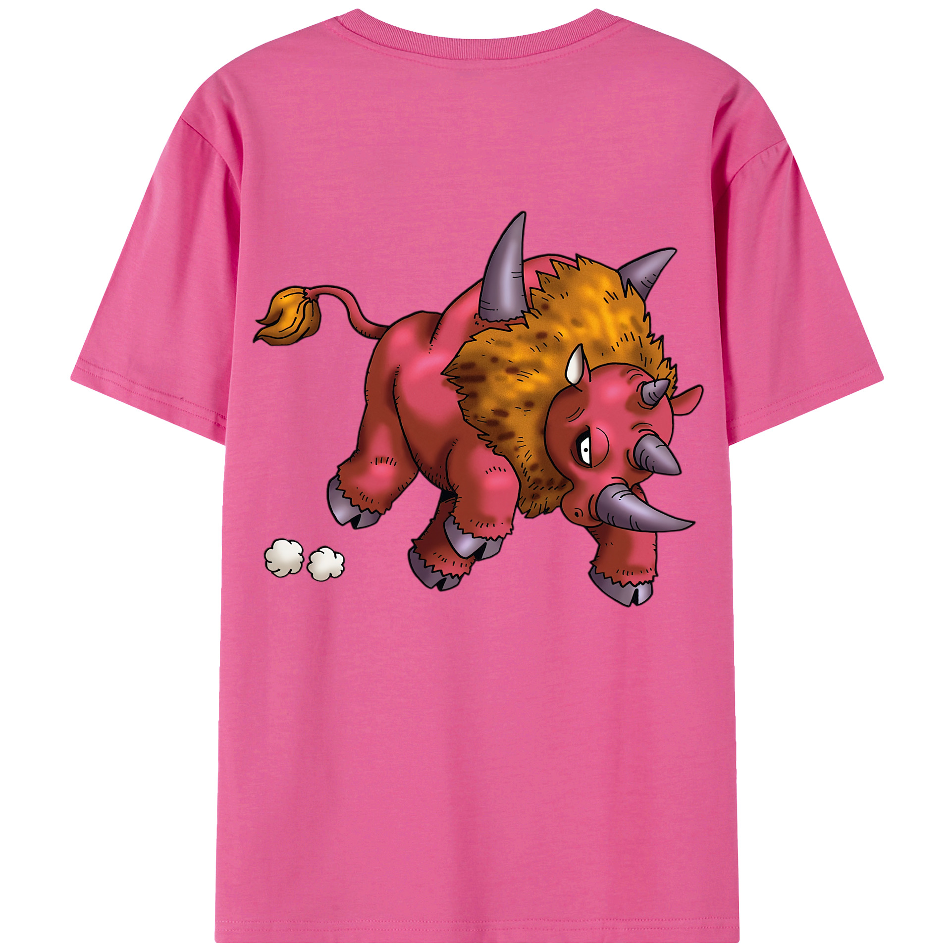 （画像用） ドラゴンクエスト Doragon Kuesuto Dragon Quest レディース半袖Tシャツ(バックプリント)