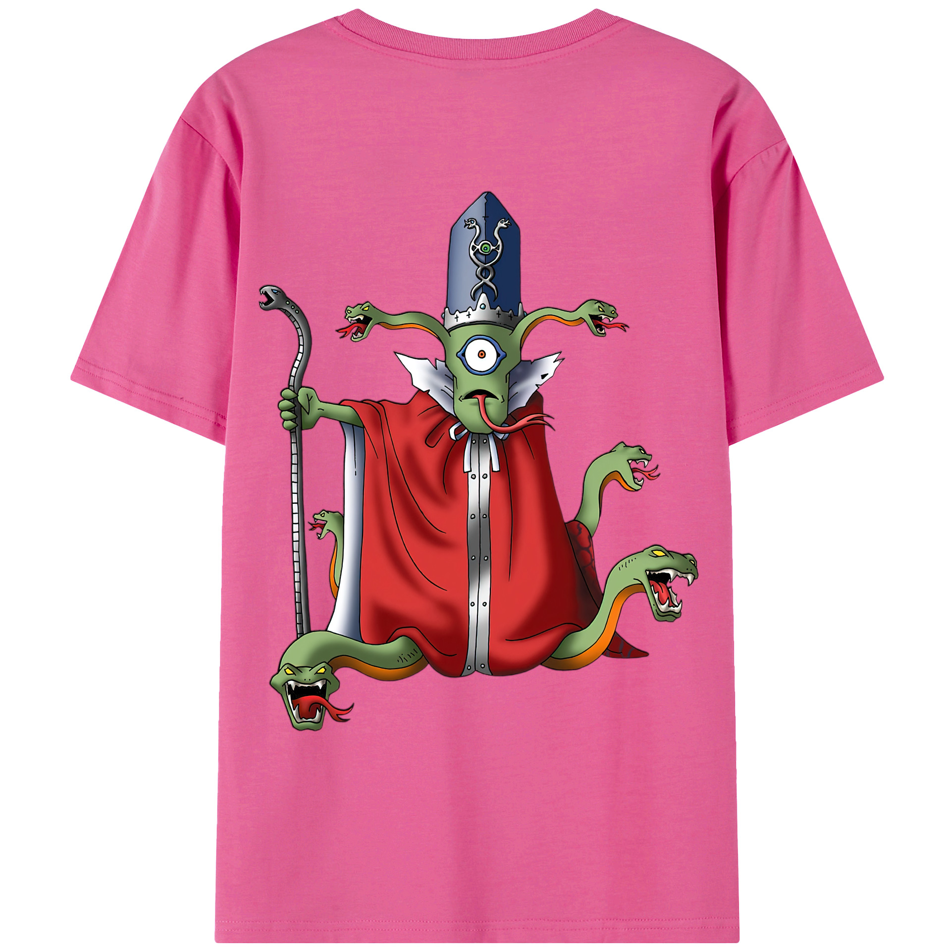 （画像用） ドラゴンクエスト Doragon Kuesuto Dragon Quest レディース半袖Tシャツ(バックプリント)