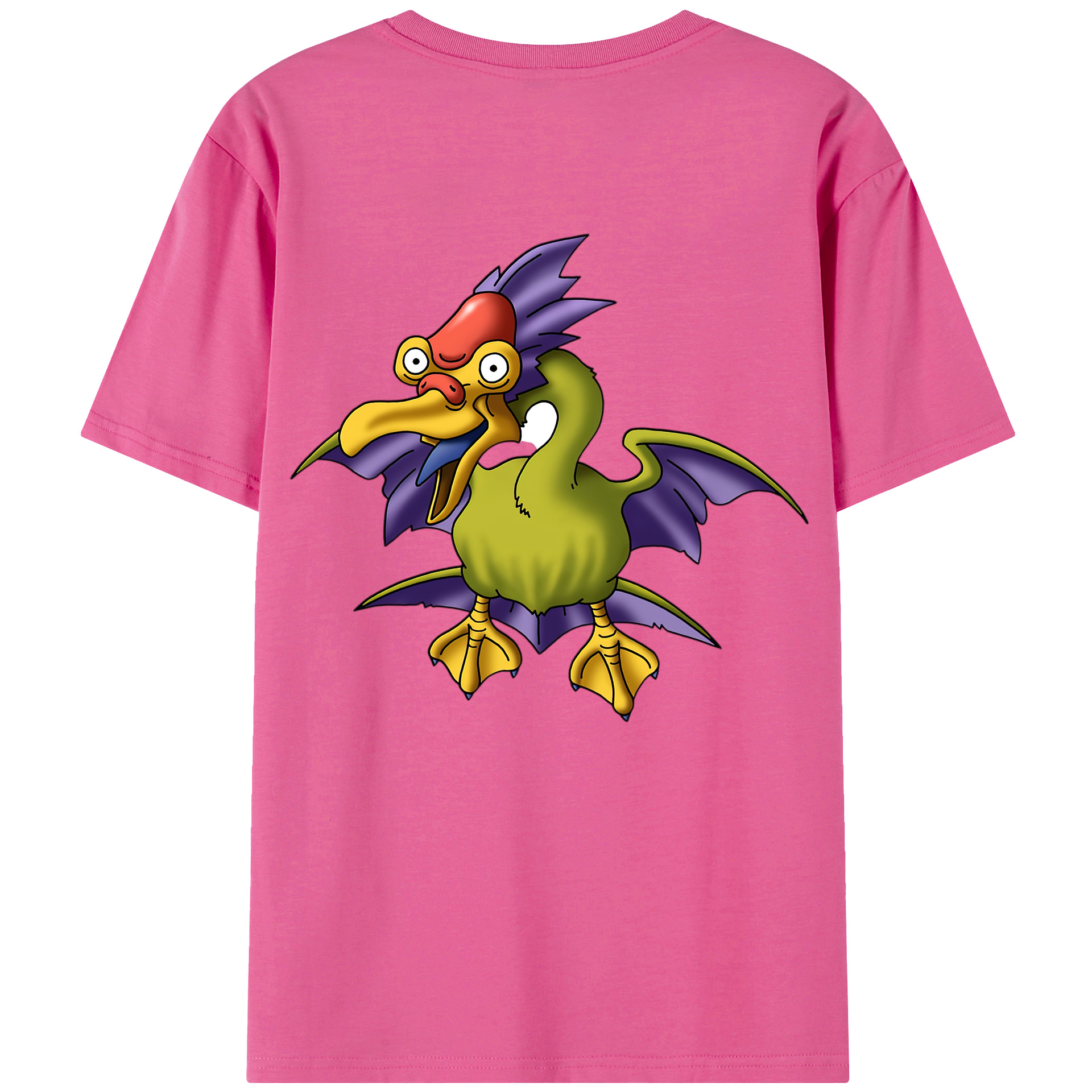 （画像用） ドラゴンクエスト Doragon Kuesuto Dragon Quest レディース半袖Tシャツ(バックプリント)