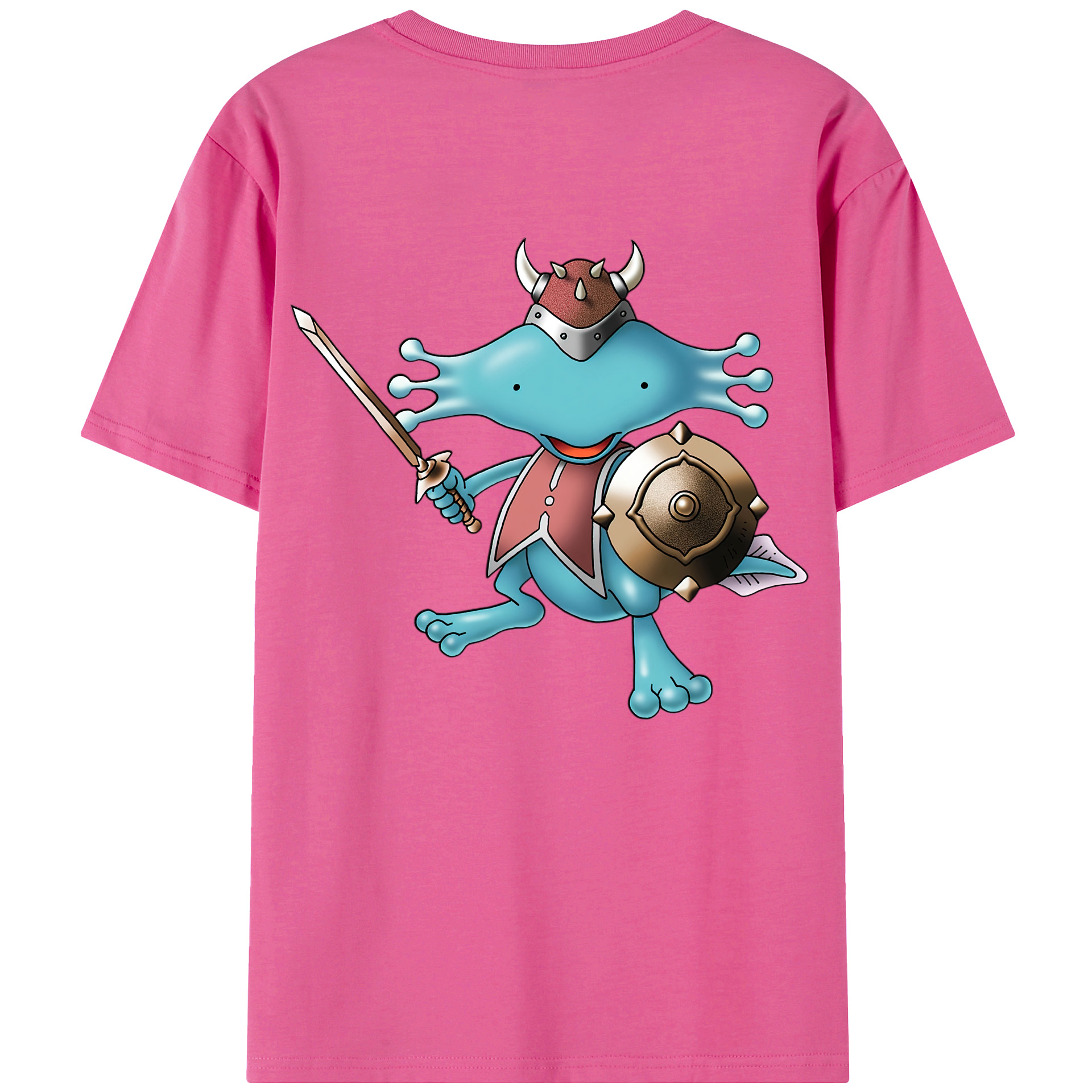 （画像用） ドラゴンクエスト Doragon Kuesuto Dragon Quest レディース半袖Tシャツ(バックプリント)