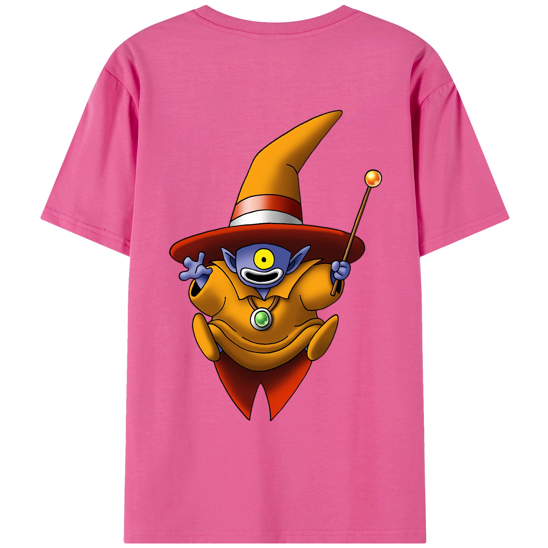 （画像用） ドラゴンクエスト Doragon Kuesuto Dragon Quest レディース半袖Tシャツ(バックプリント)