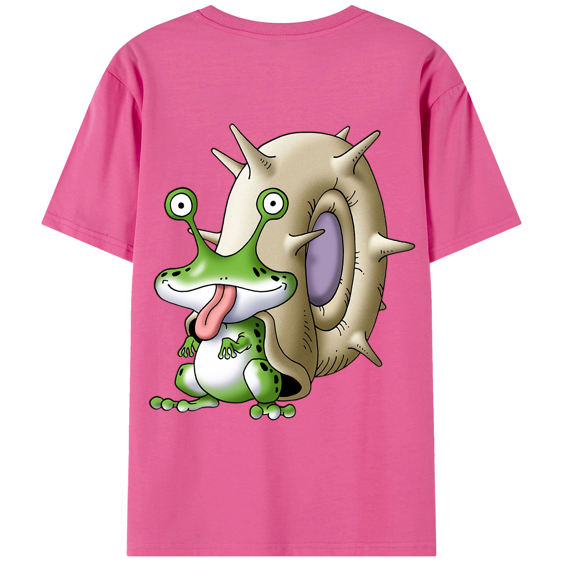 （画像用） ドラゴンクエスト Doragon Kuesuto Dragon Quest レディース半袖Tシャツ(バックプリント)