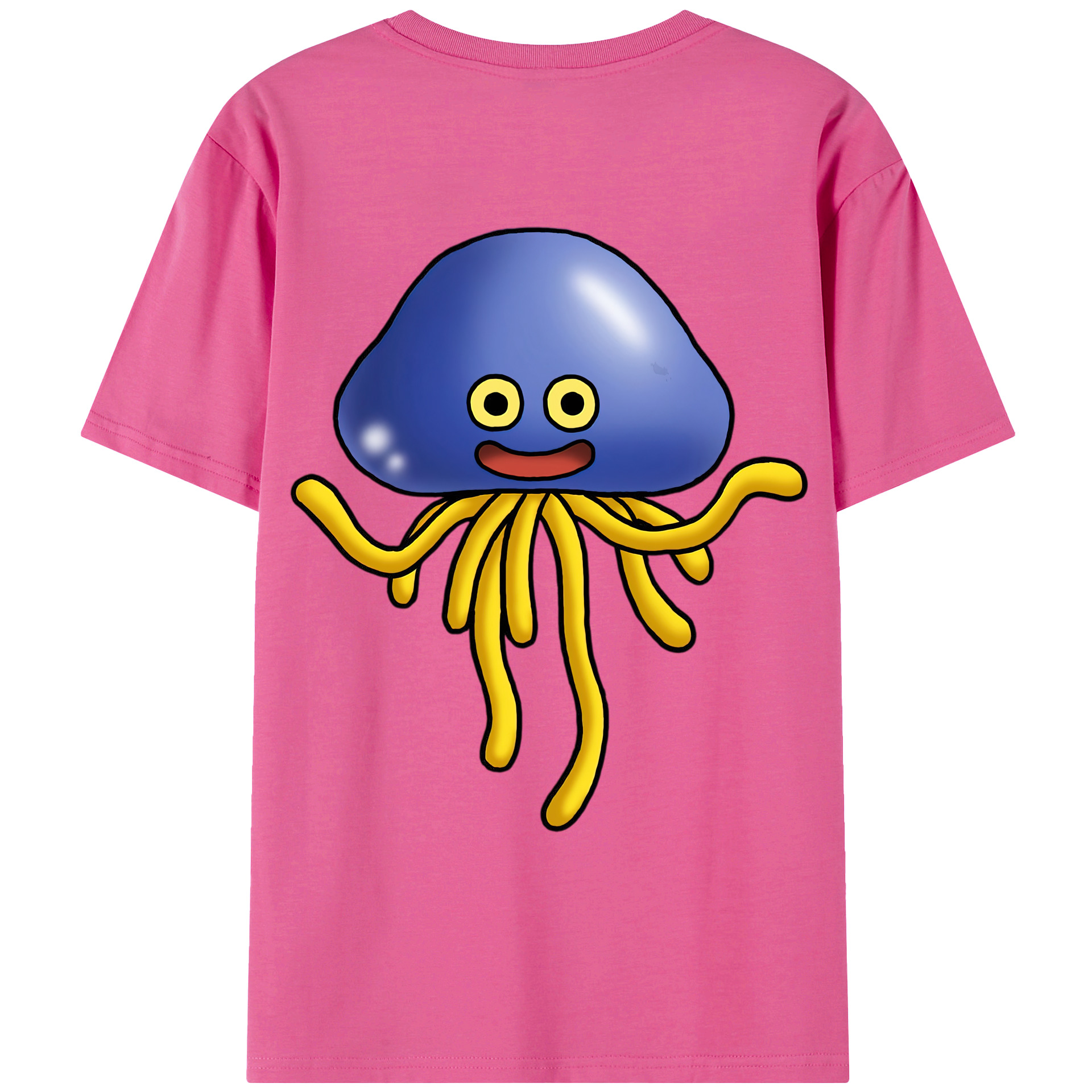 （画像用） ドラゴンクエスト Doragon Kuesuto Dragon Quest レディース半袖Tシャツ(バックプリント)