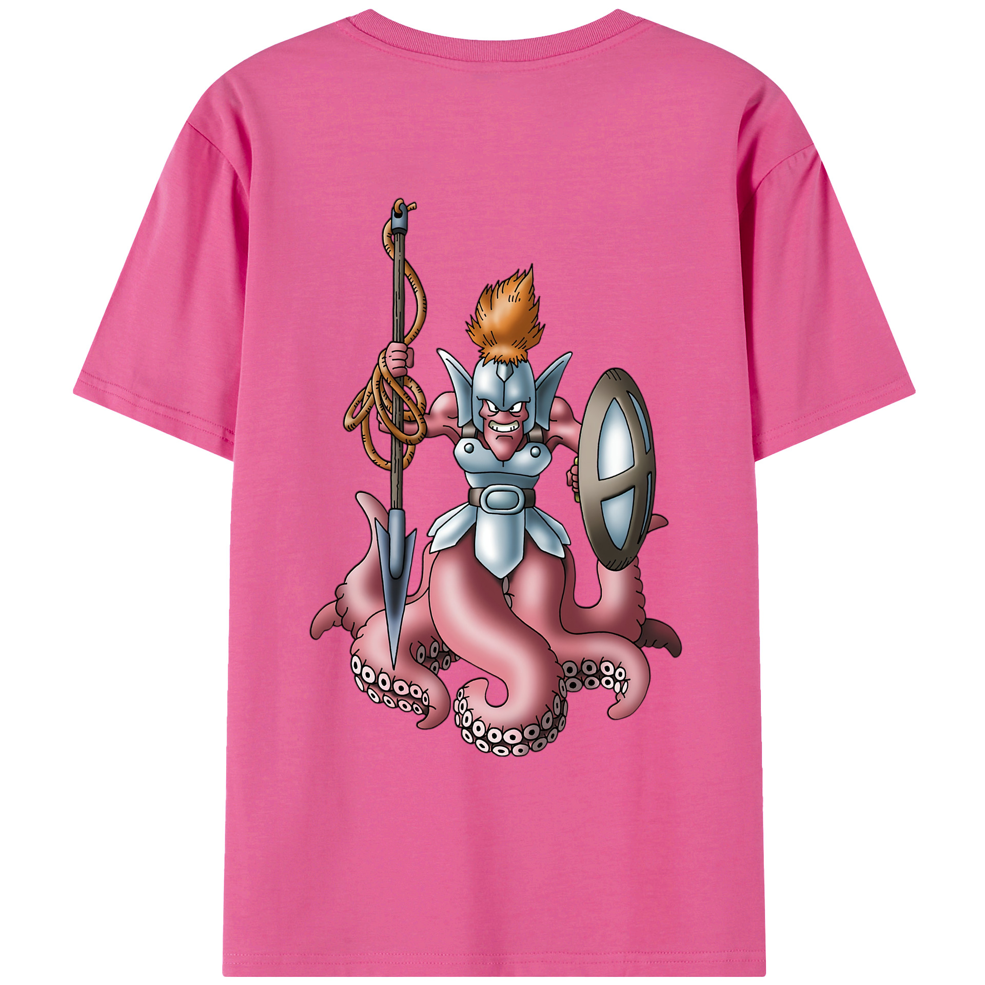 （画像用） ドラゴンクエスト Doragon Kuesuto Dragon Quest レディース半袖Tシャツ(バックプリント)