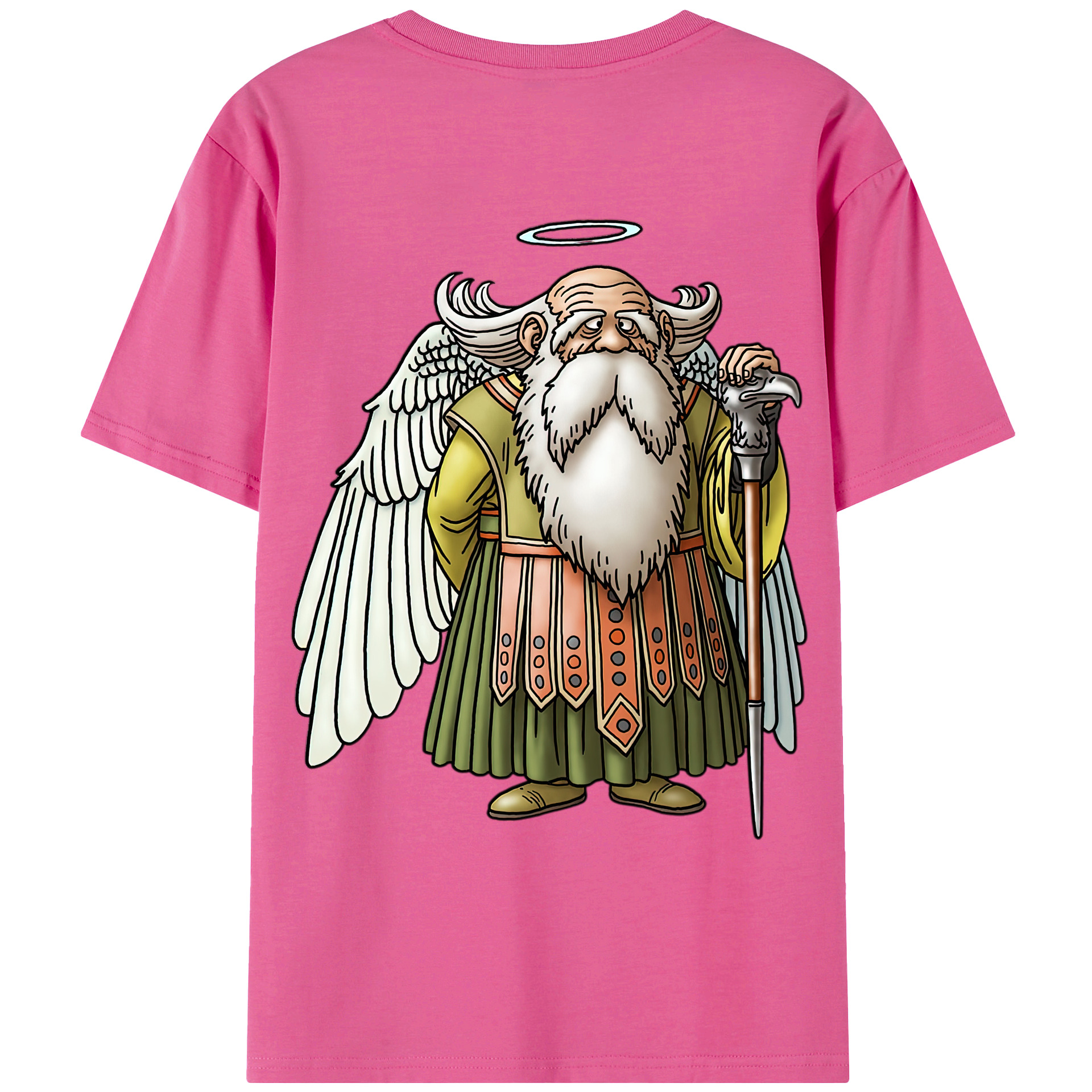 （画像用） ドラゴンクエスト Doragon Kuesuto Dragon Quest レディース半袖Tシャツ(バックプリント)