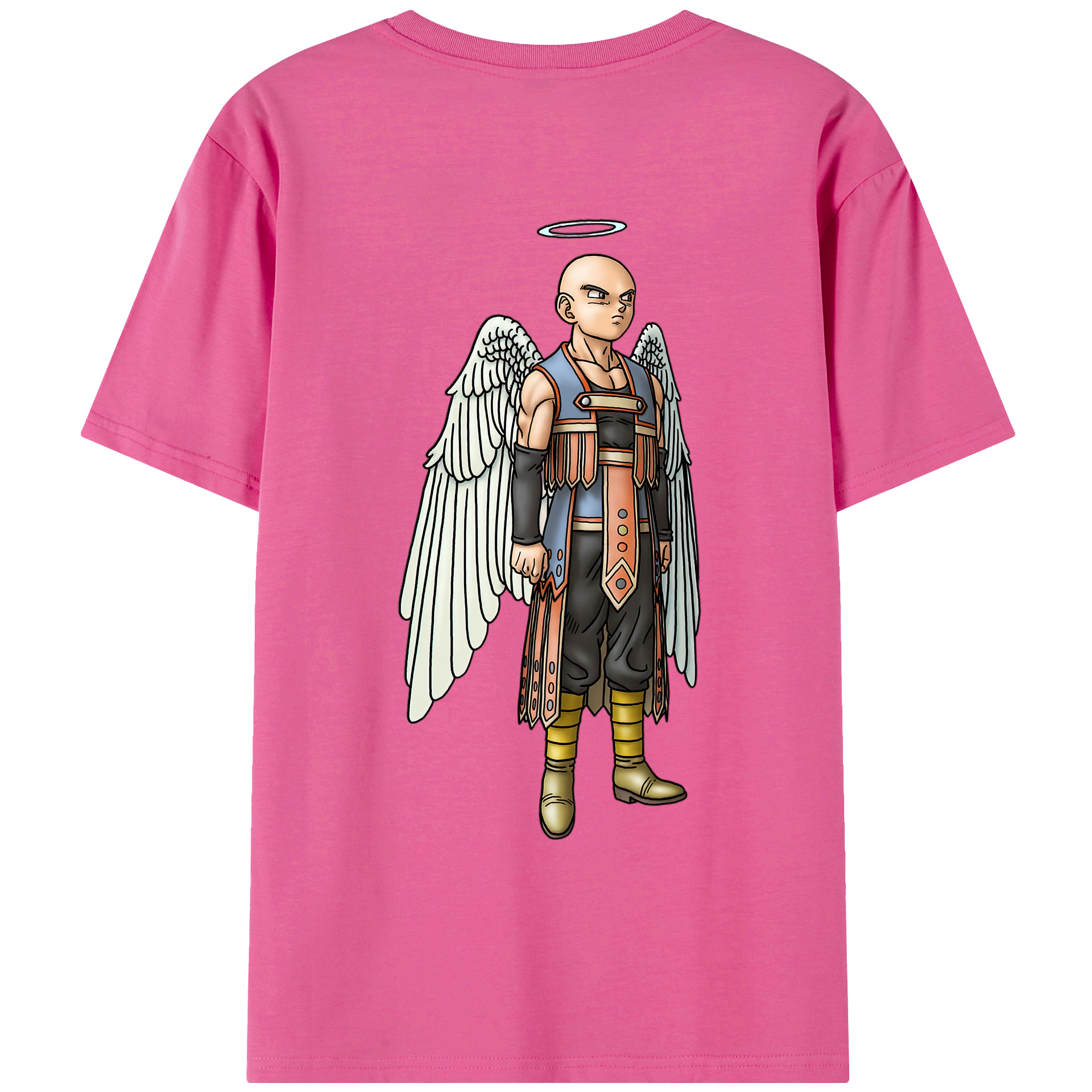 （画像用） ドラゴンクエスト Doragon Kuesuto Dragon Quest レディース半袖Tシャツ(バックプリント)