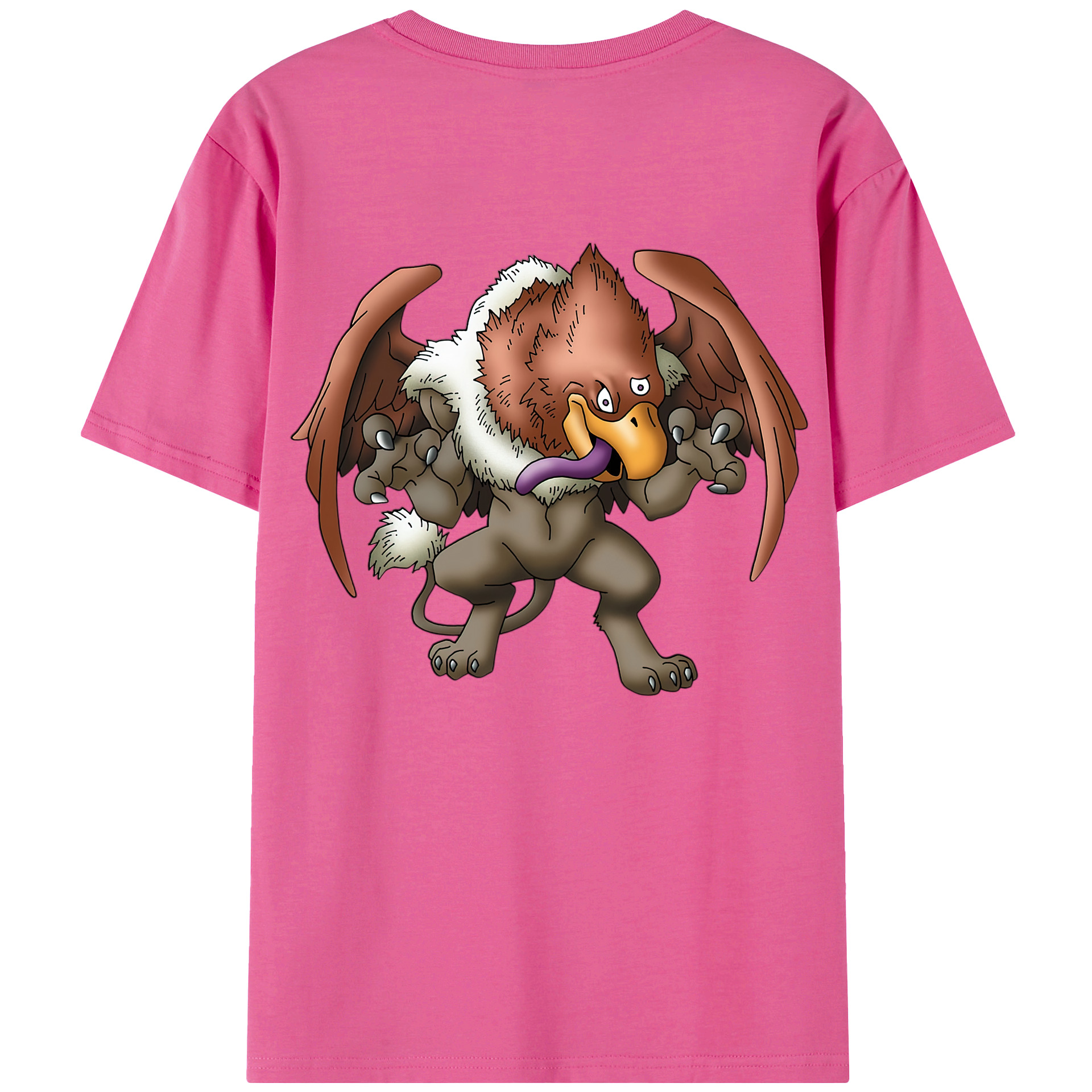 （画像用） ドラゴンクエスト Doragon Kuesuto Dragon Quest レディース半袖Tシャツ(バックプリント)