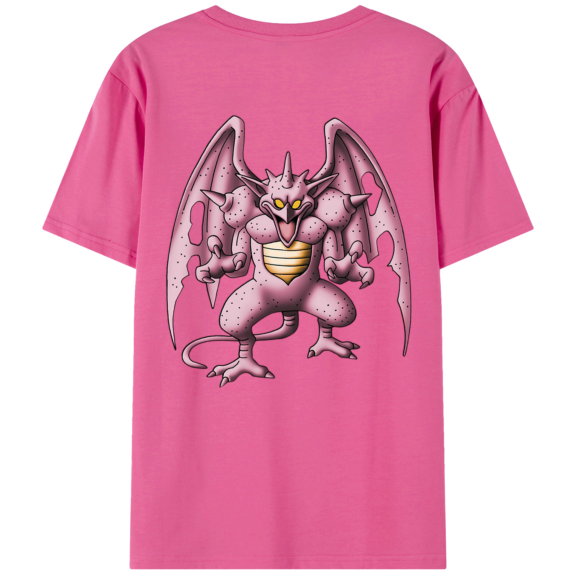 （画像用） ドラゴンクエスト Doragon Kuesuto Dragon Quest レディース半袖Tシャツ(バックプリント)