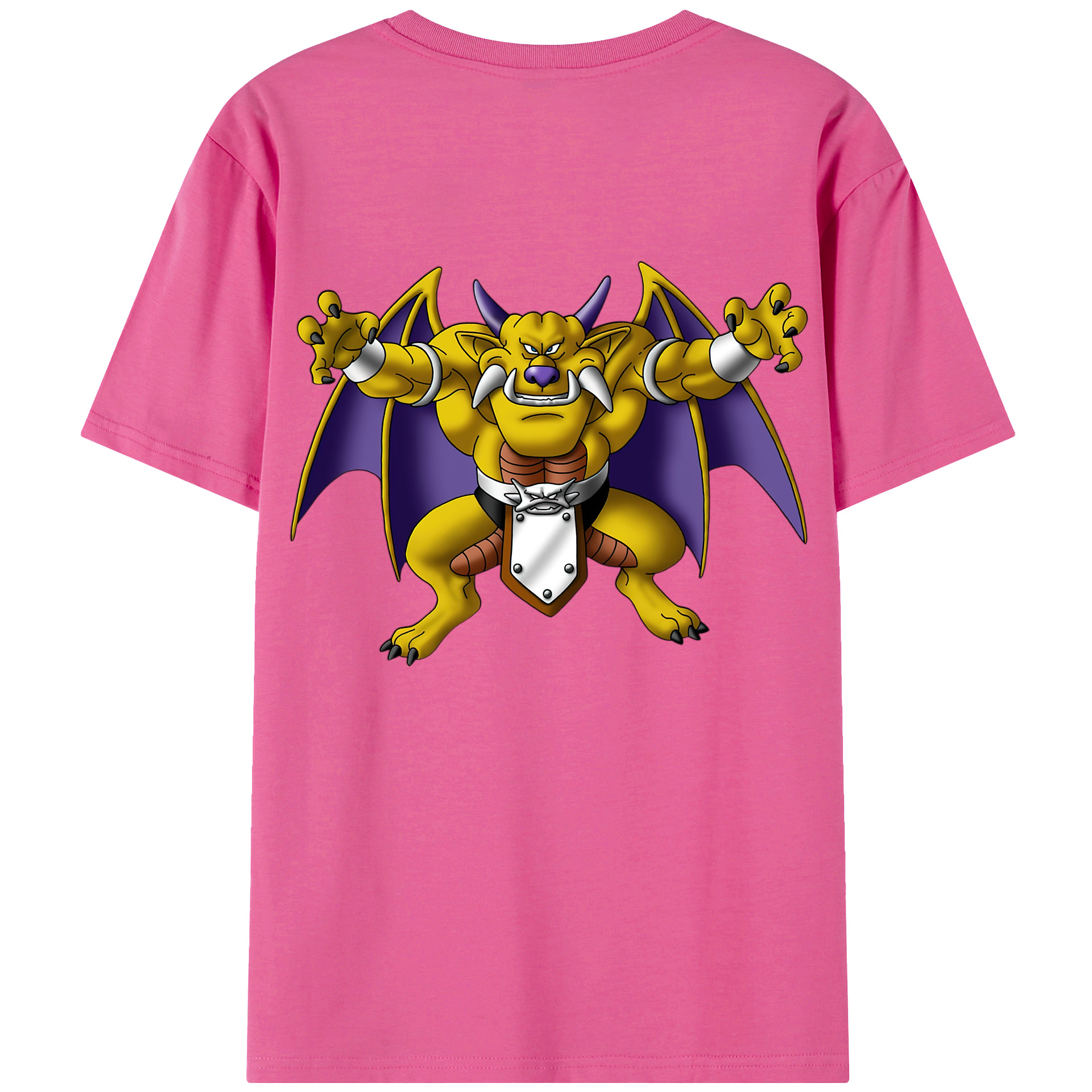 （画像用） ドラゴンクエスト Doragon Kuesuto Dragon Quest レディース半袖Tシャツ(バックプリント)