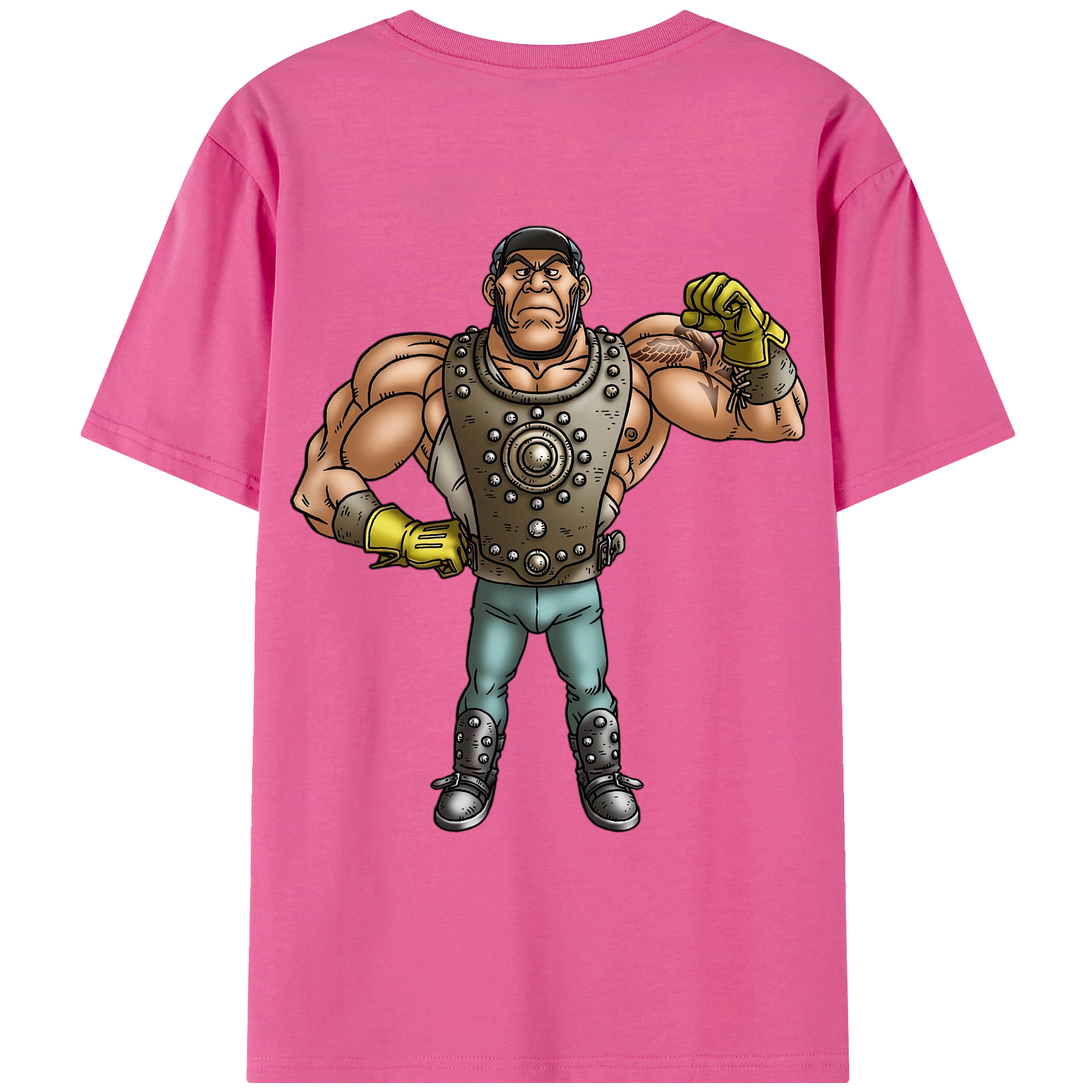（画像用） ドラゴンクエスト Doragon Kuesuto Dragon Quest レディース半袖Tシャツ(バックプリント)