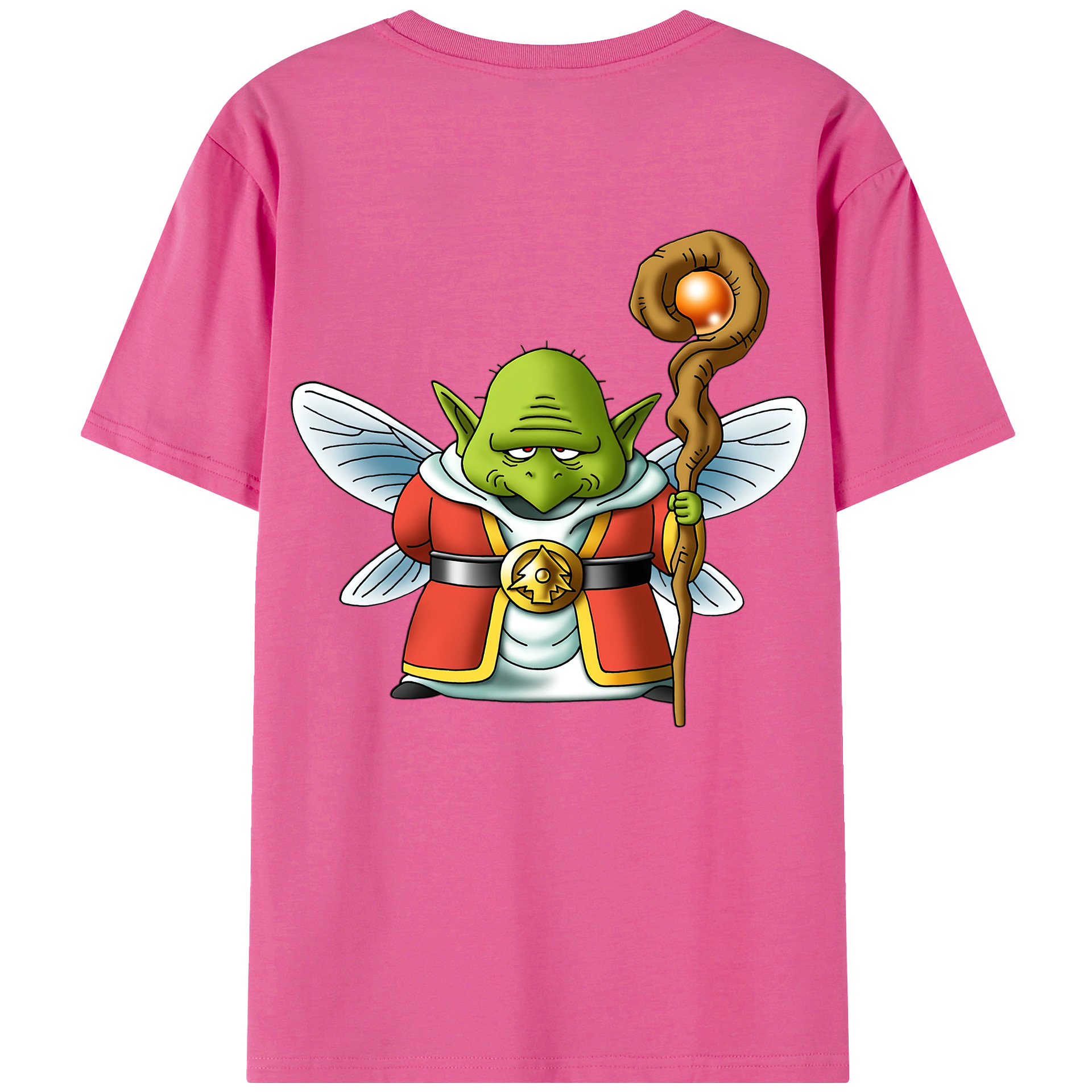 （画像用） ドラゴンクエスト Doragon Kuesuto Dragon Quest レディース半袖Tシャツ(バックプリント)