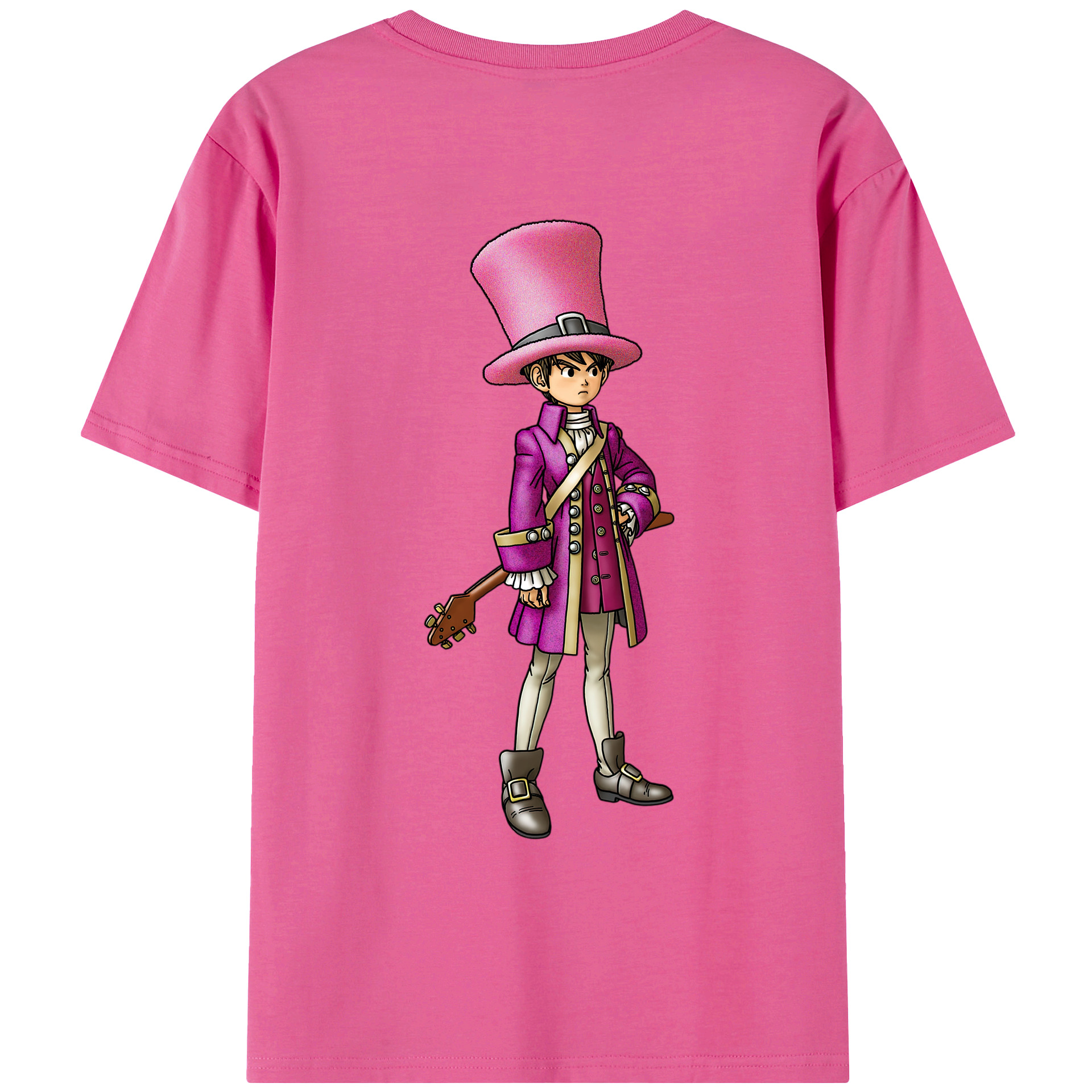 （画像用） ドラゴンクエスト Doragon Kuesuto Dragon Quest レディース半袖Tシャツ(バックプリント)