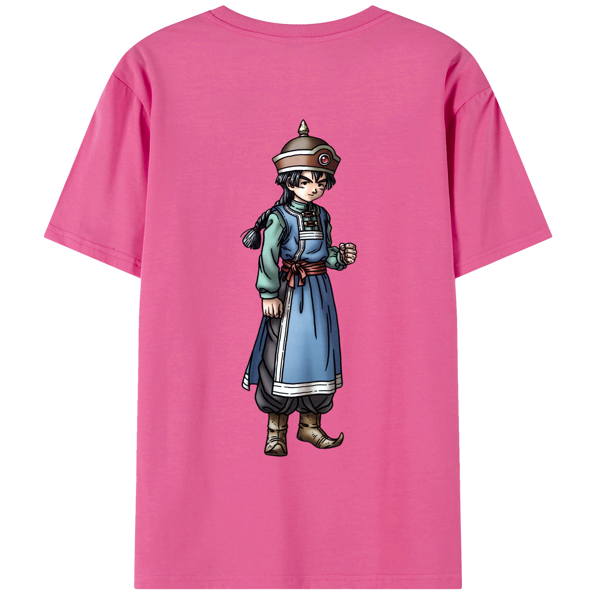 （画像用） ドラゴンクエスト Doragon Kuesuto Dragon Quest レディース半袖Tシャツ(バックプリント)
