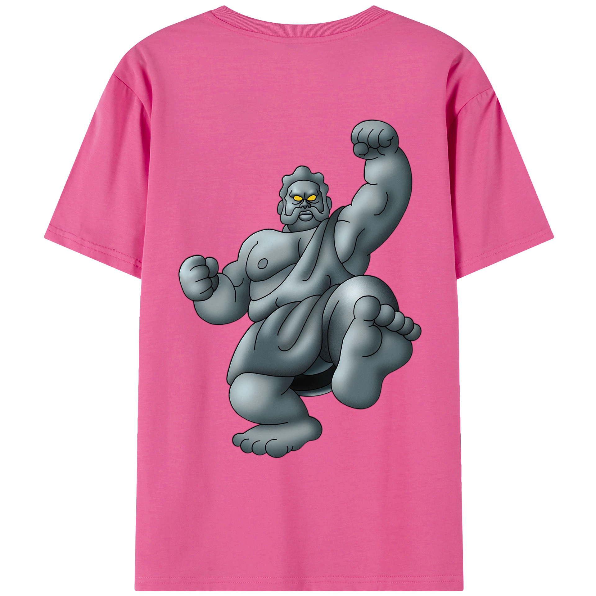 （画像用） ドラゴンクエスト Doragon Kuesuto Dragon Quest レディース半袖Tシャツ(バックプリント)
