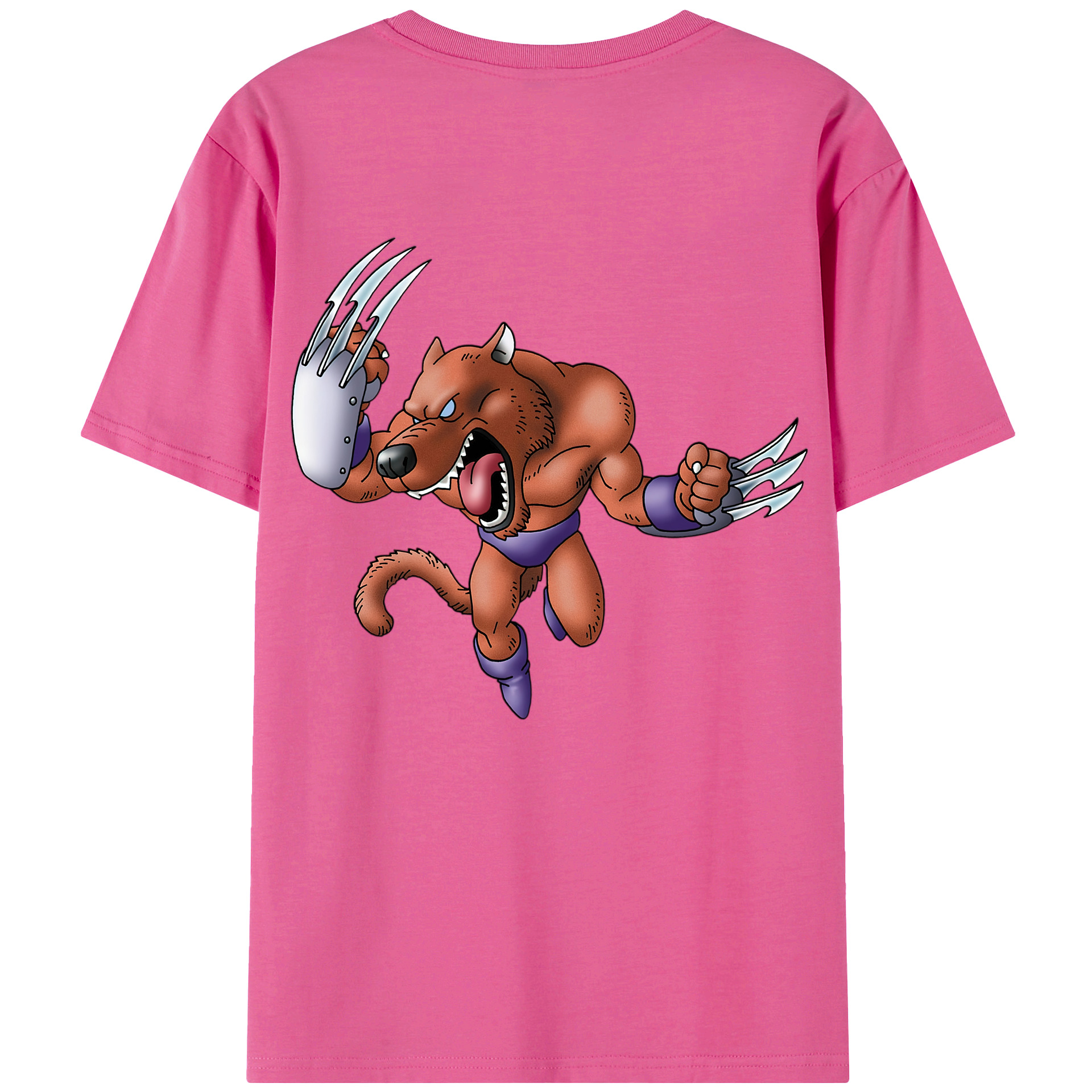 （画像用） ドラゴンクエスト Doragon Kuesuto Dragon Quest レディース半袖Tシャツ(バックプリント)