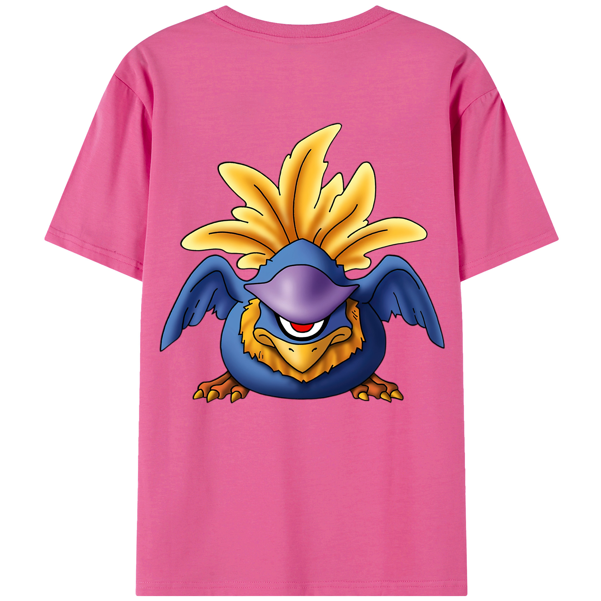 （画像用） ドラゴンクエスト Doragon Kuesuto Dragon Quest レディース半袖Tシャツ(バックプリント)