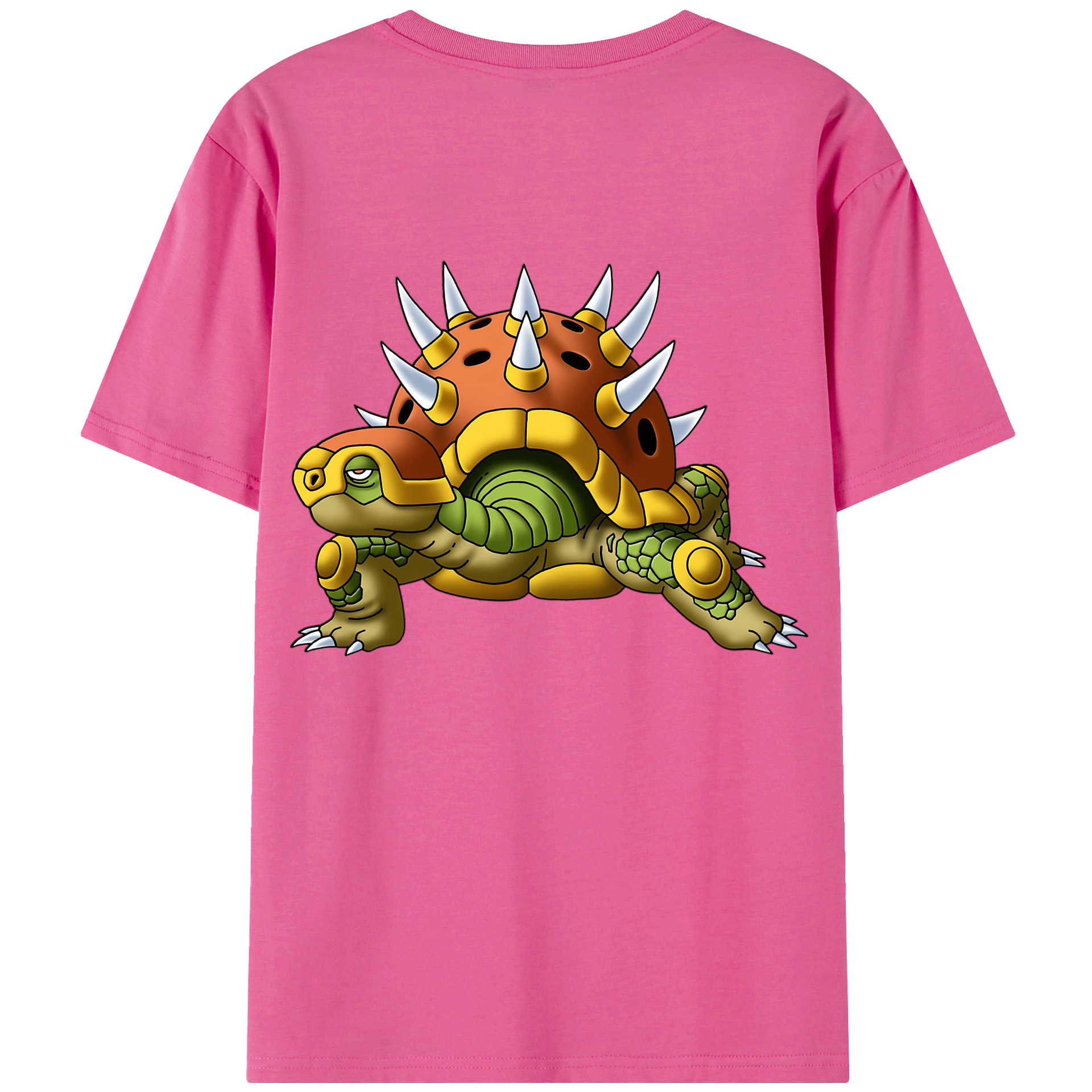 （画像用） ドラゴンクエスト Doragon Kuesuto Dragon Quest レディース半袖Tシャツ(バックプリント)