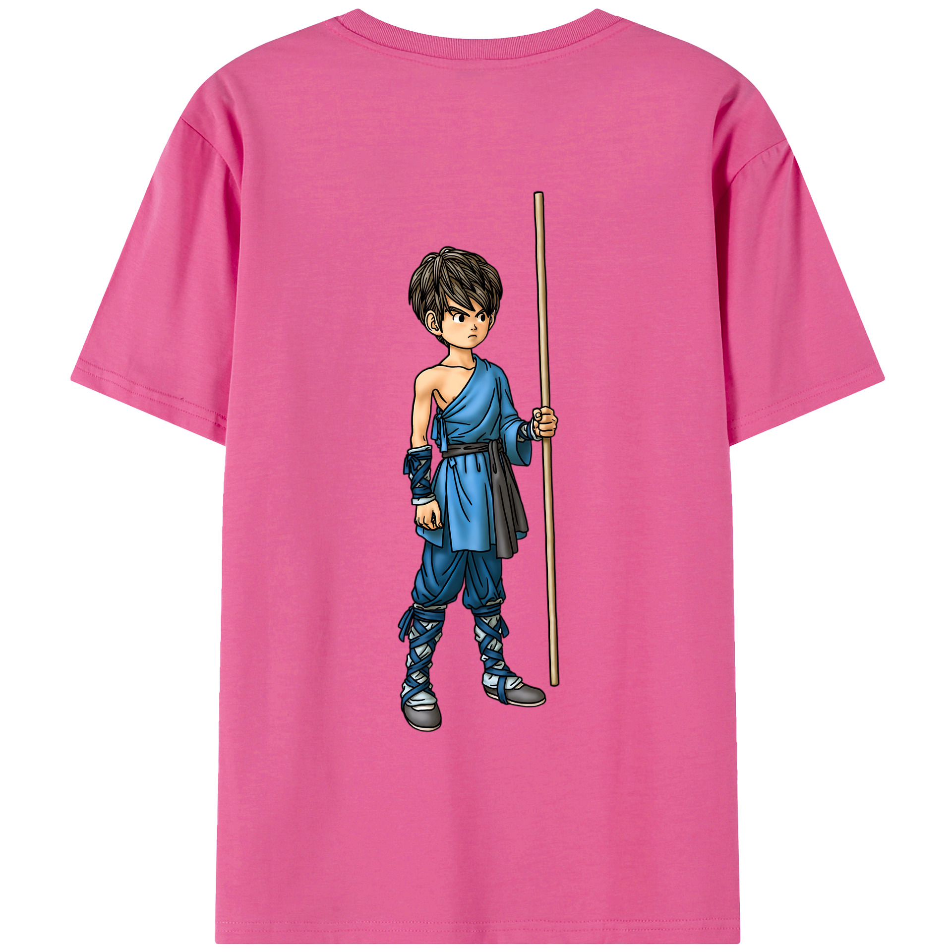 （画像用） ドラゴンクエスト Doragon Kuesuto Dragon Quest レディース半袖Tシャツ(バックプリント)