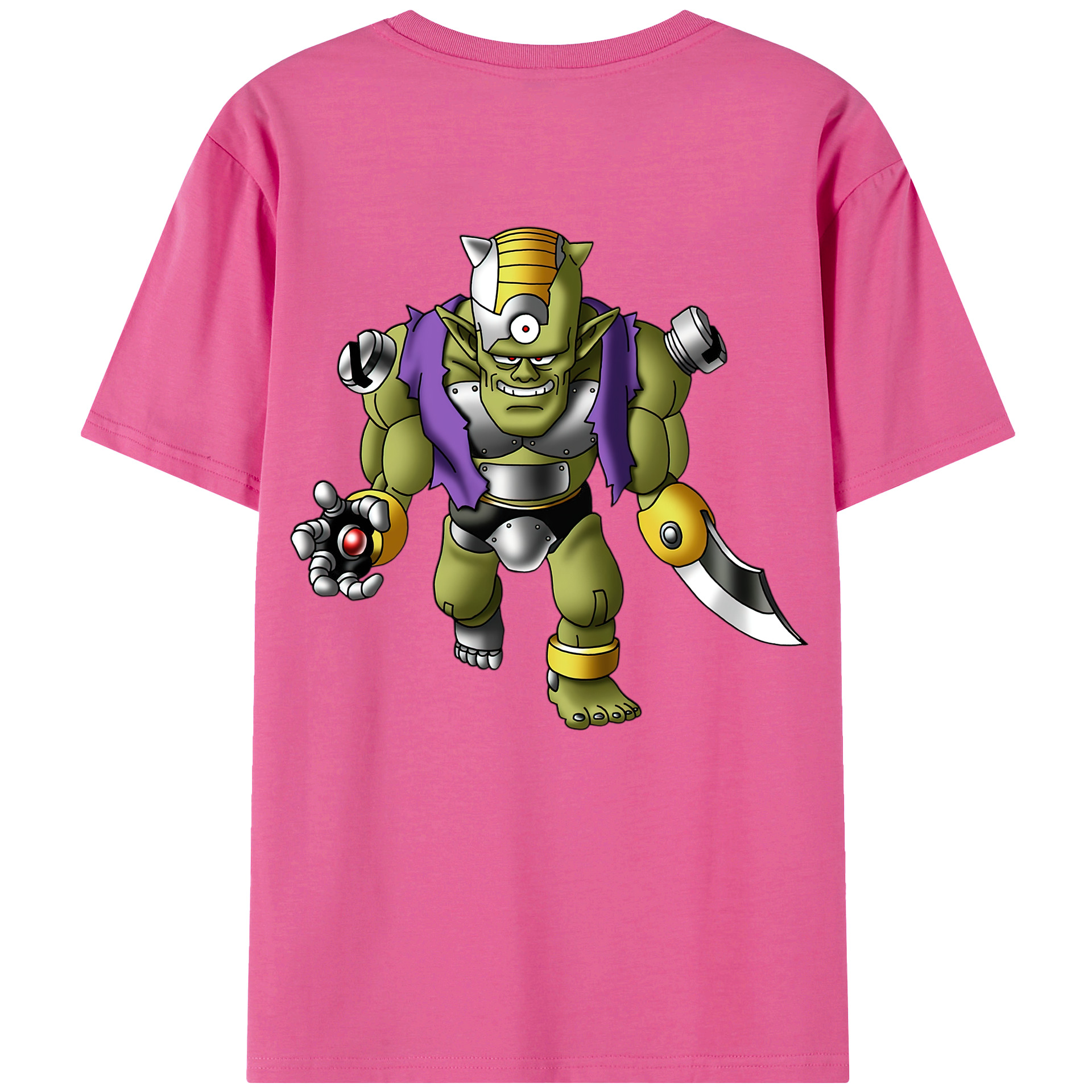 （画像用） ドラゴンクエスト Doragon Kuesuto Dragon Quest レディース半袖Tシャツ(バックプリント)