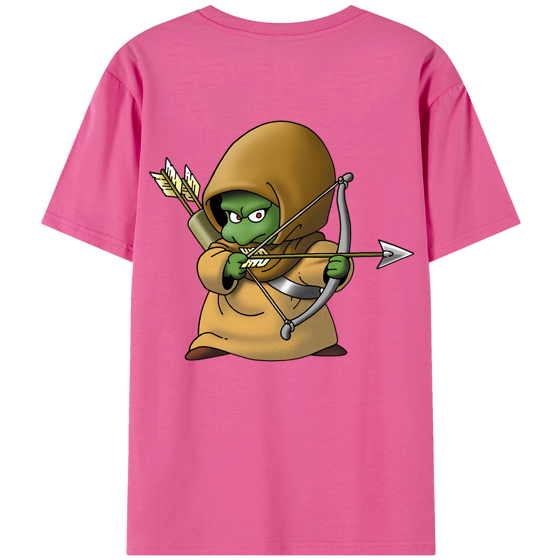 （画像用） ドラゴンクエスト Doragon Kuesuto Dragon Quest レディース半袖Tシャツ(バックプリント)