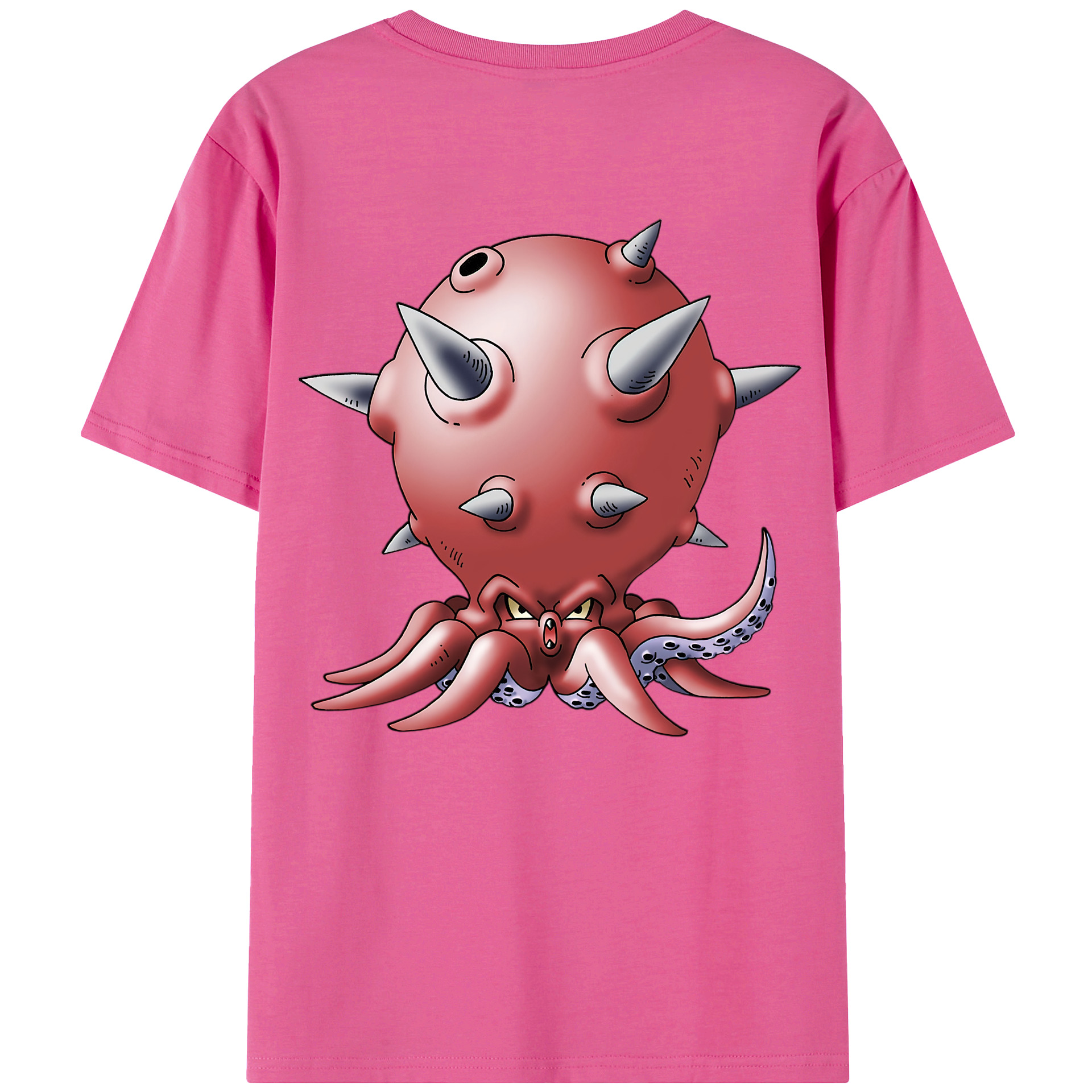 （画像用） ドラゴンクエスト Doragon Kuesuto Dragon Quest レディース半袖Tシャツ(バックプリント)
