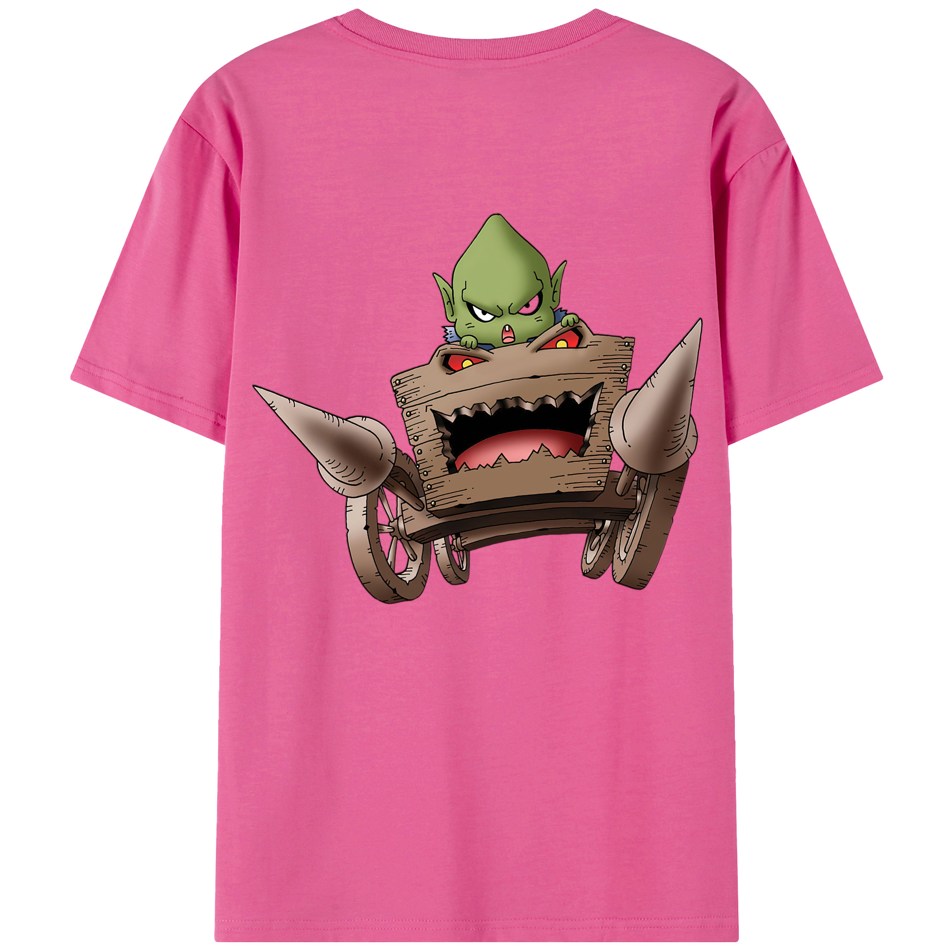 （画像用） ドラゴンクエスト Doragon Kuesuto Dragon Quest レディース半袖Tシャツ(バックプリント)