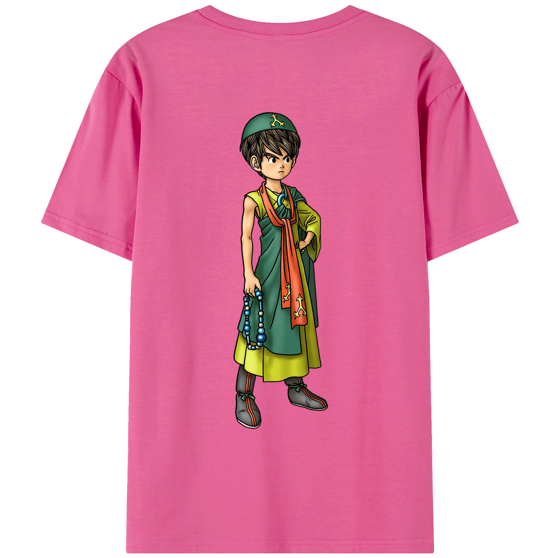 （画像用） ドラゴンクエスト Doragon Kuesuto Dragon Quest レディース半袖Tシャツ(バックプリント)
