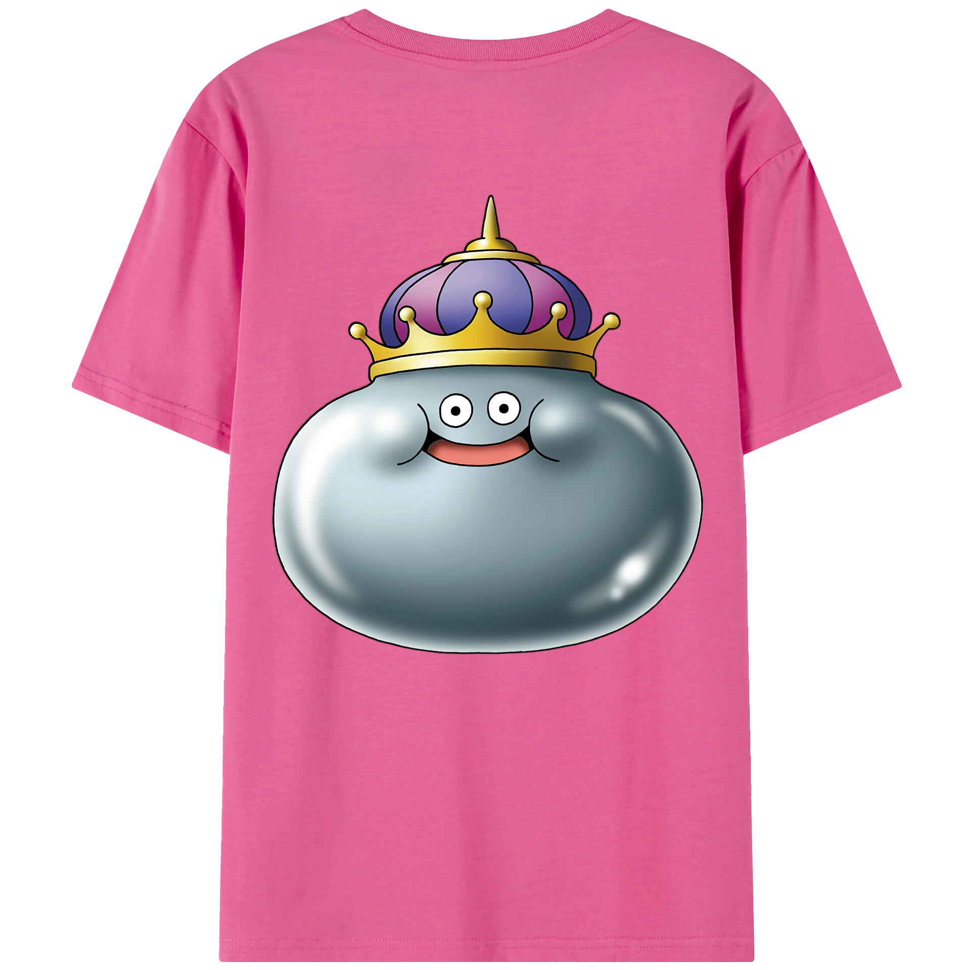 （画像用） ドラゴンクエスト Doragon Kuesuto Dragon Quest レディース半袖Tシャツ(バックプリント)