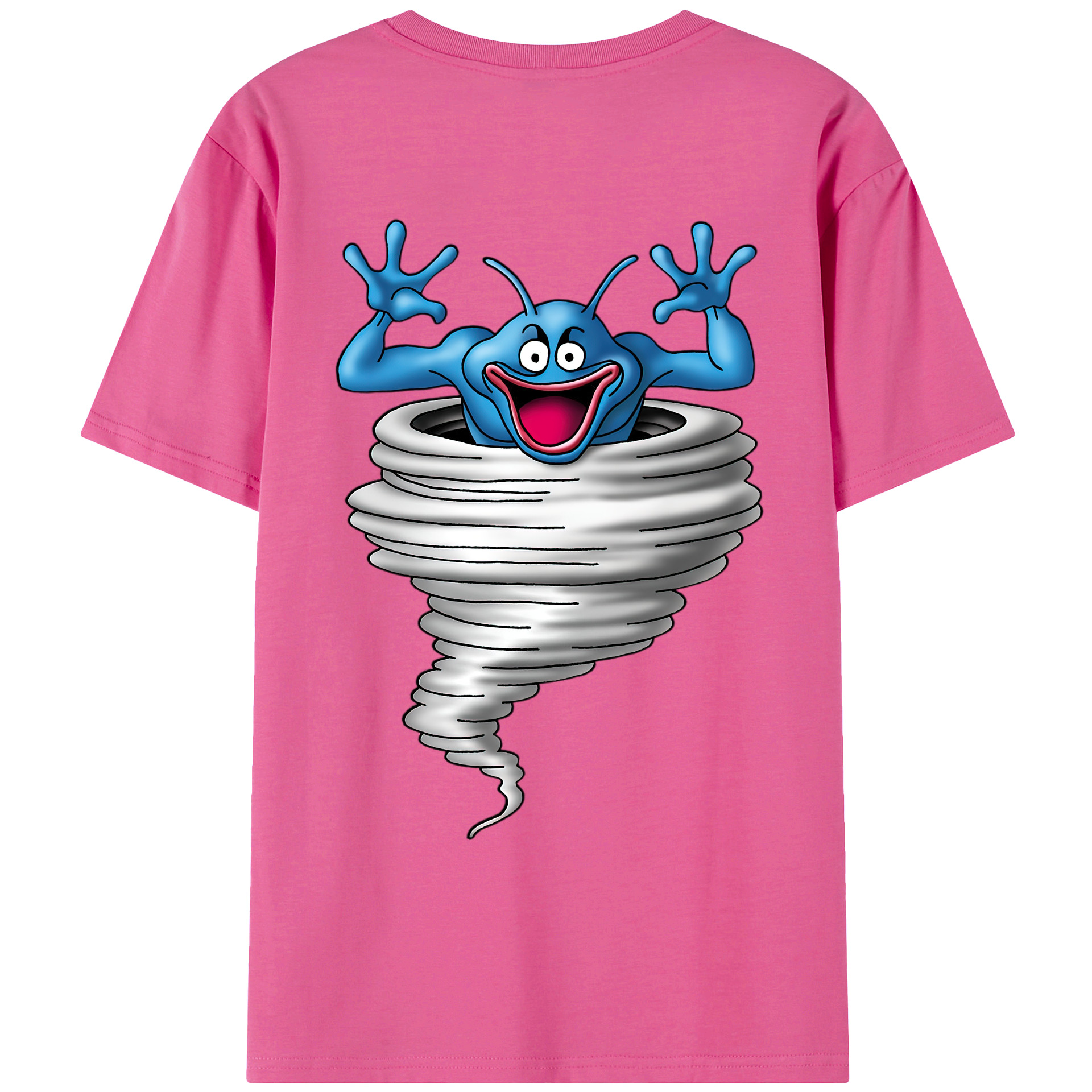 （画像用） ドラゴンクエスト Doragon Kuesuto Dragon Quest レディース半袖Tシャツ(バックプリント)