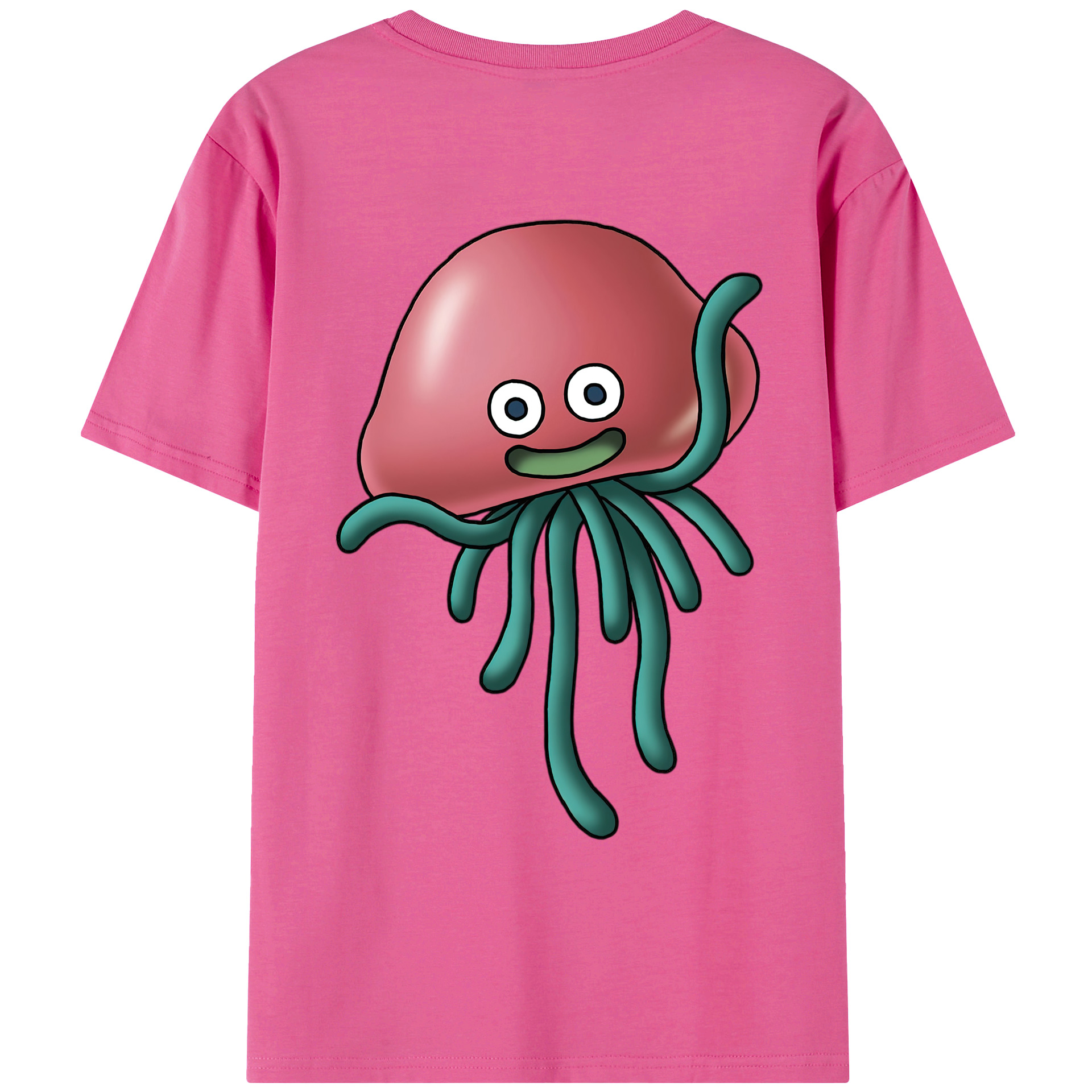 （画像用） ドラゴンクエスト Doragon Kuesuto Dragon Quest レディース半袖Tシャツ(バックプリント)