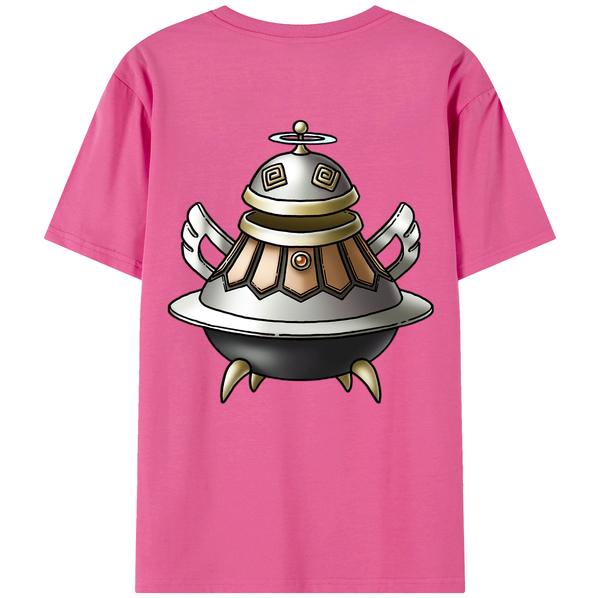 （画像用） ドラゴンクエスト Doragon Kuesuto Dragon Quest レディース半袖Tシャツ(バックプリント)