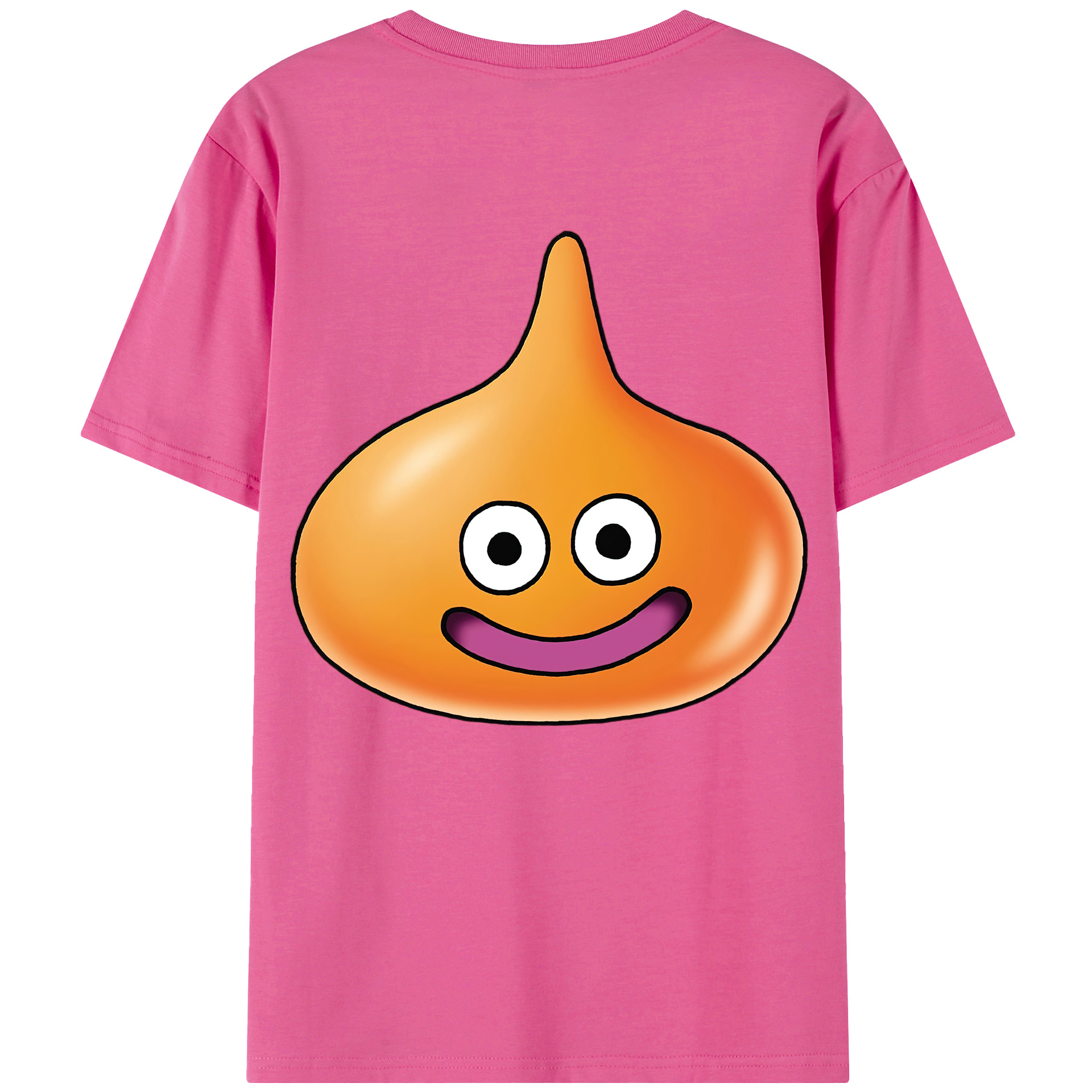 （画像用） ドラゴンクエスト Doragon Kuesuto Dragon Quest レディース半袖Tシャツ(バックプリント)