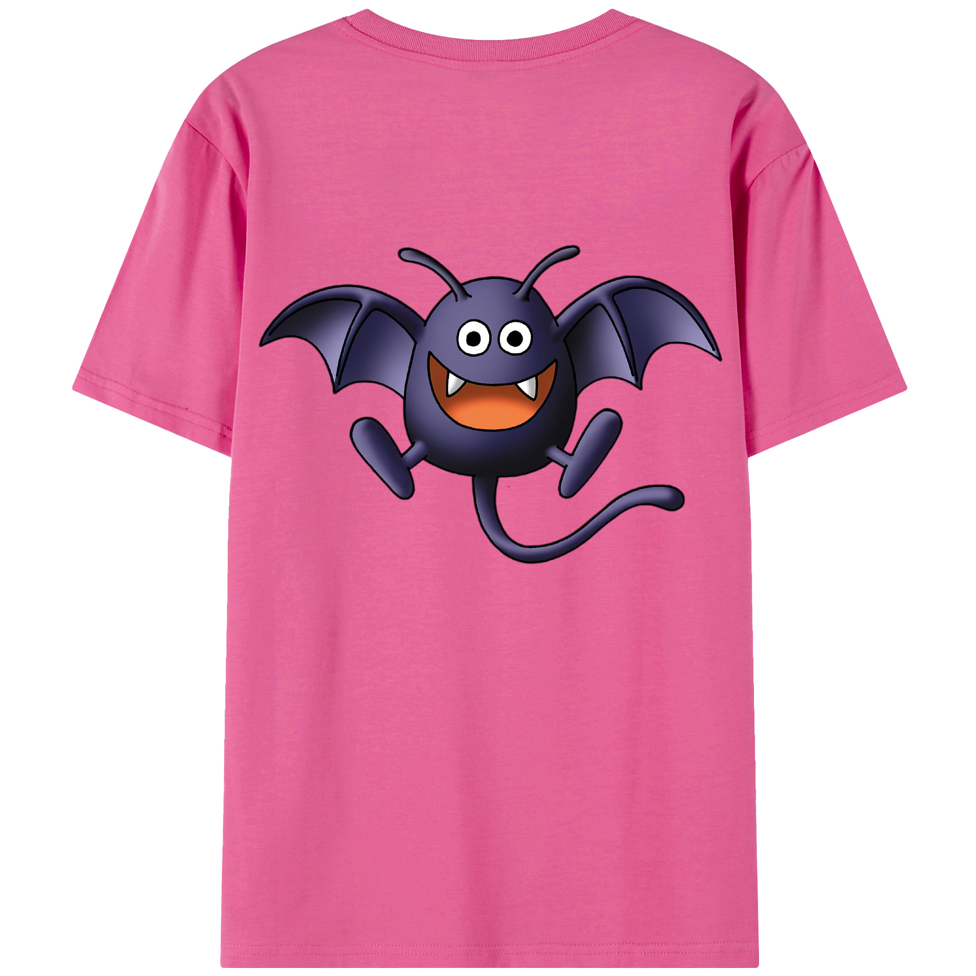 （画像用） ドラゴンクエスト Doragon Kuesuto Dragon Quest レディース半袖Tシャツ(バックプリント)