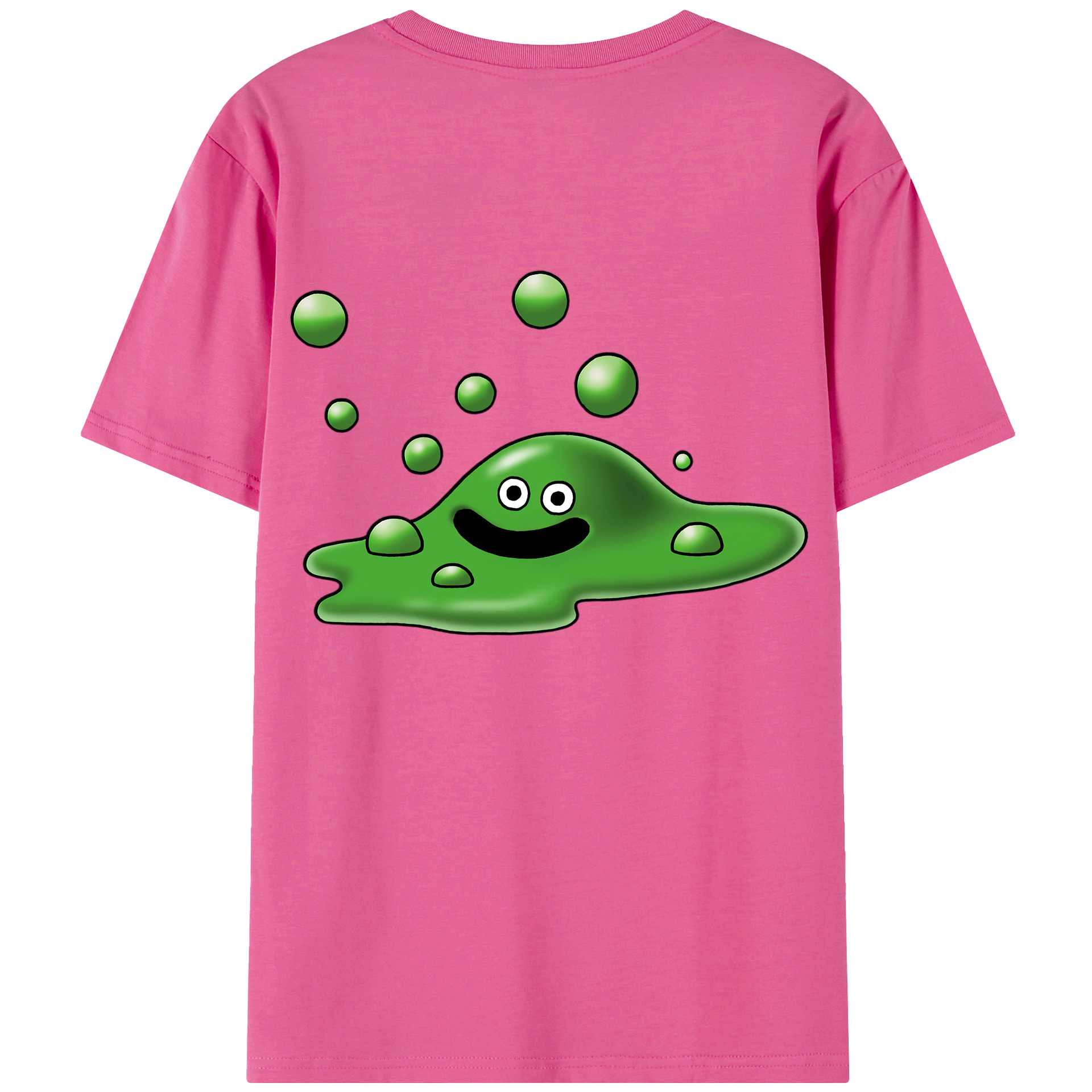 （画像用） ドラゴンクエスト Doragon Kuesuto Dragon Quest レディース半袖Tシャツ(バックプリント)